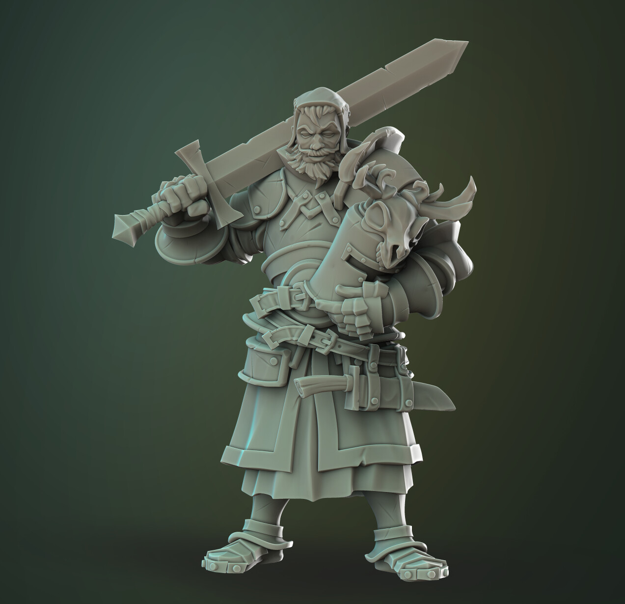 ArtStation - The Green Knight - Mini