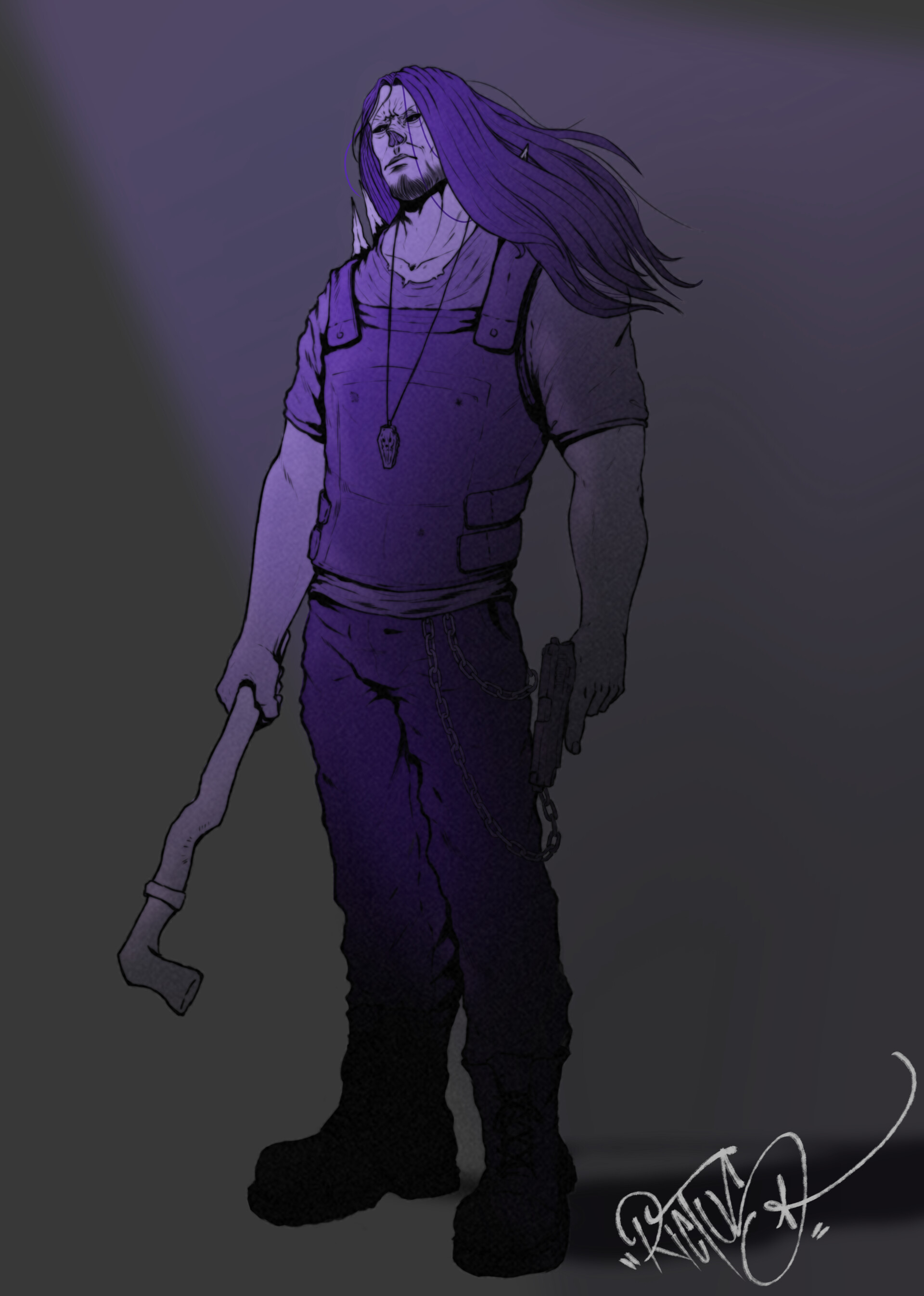 ArtStation - Rictus alternate outfit