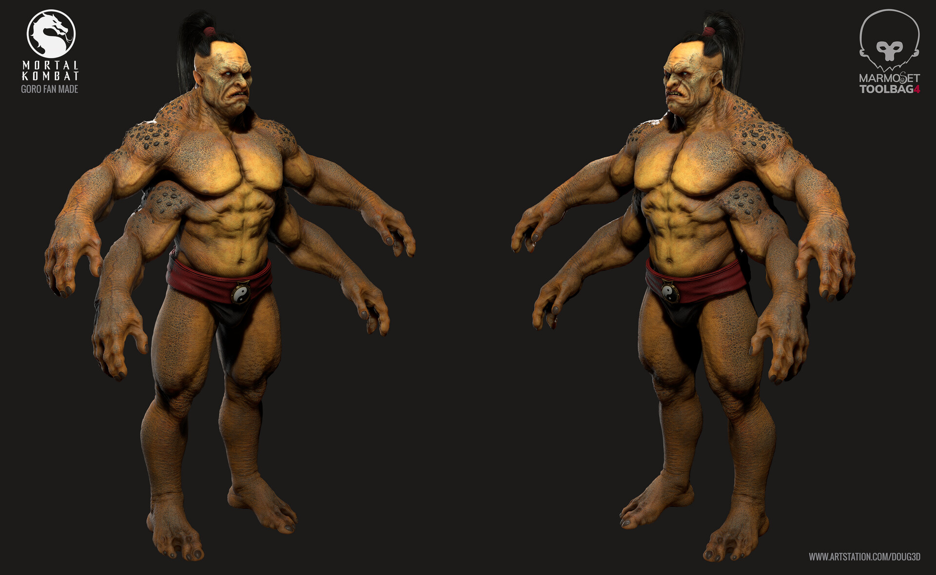 Goro сколько ему. Goro. Mortal Kombat 9 бойцы.