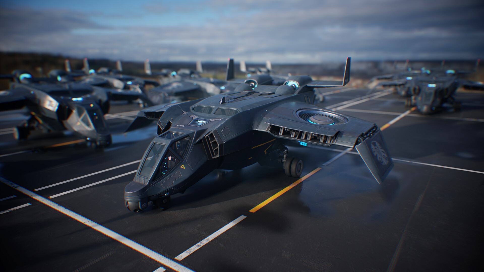 ArtStation - Quinjet fighter