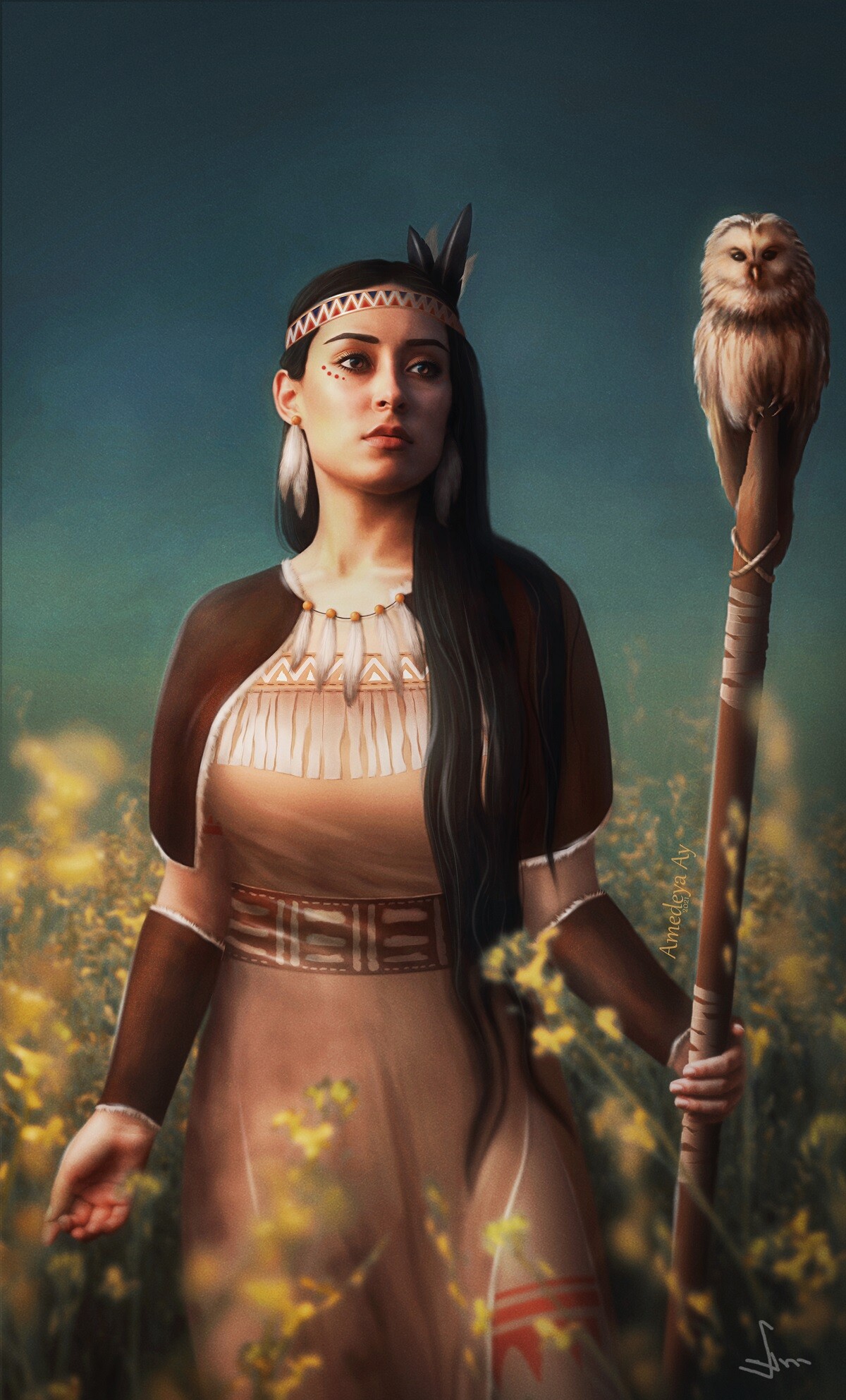 ArtStation - Pocahontas costume