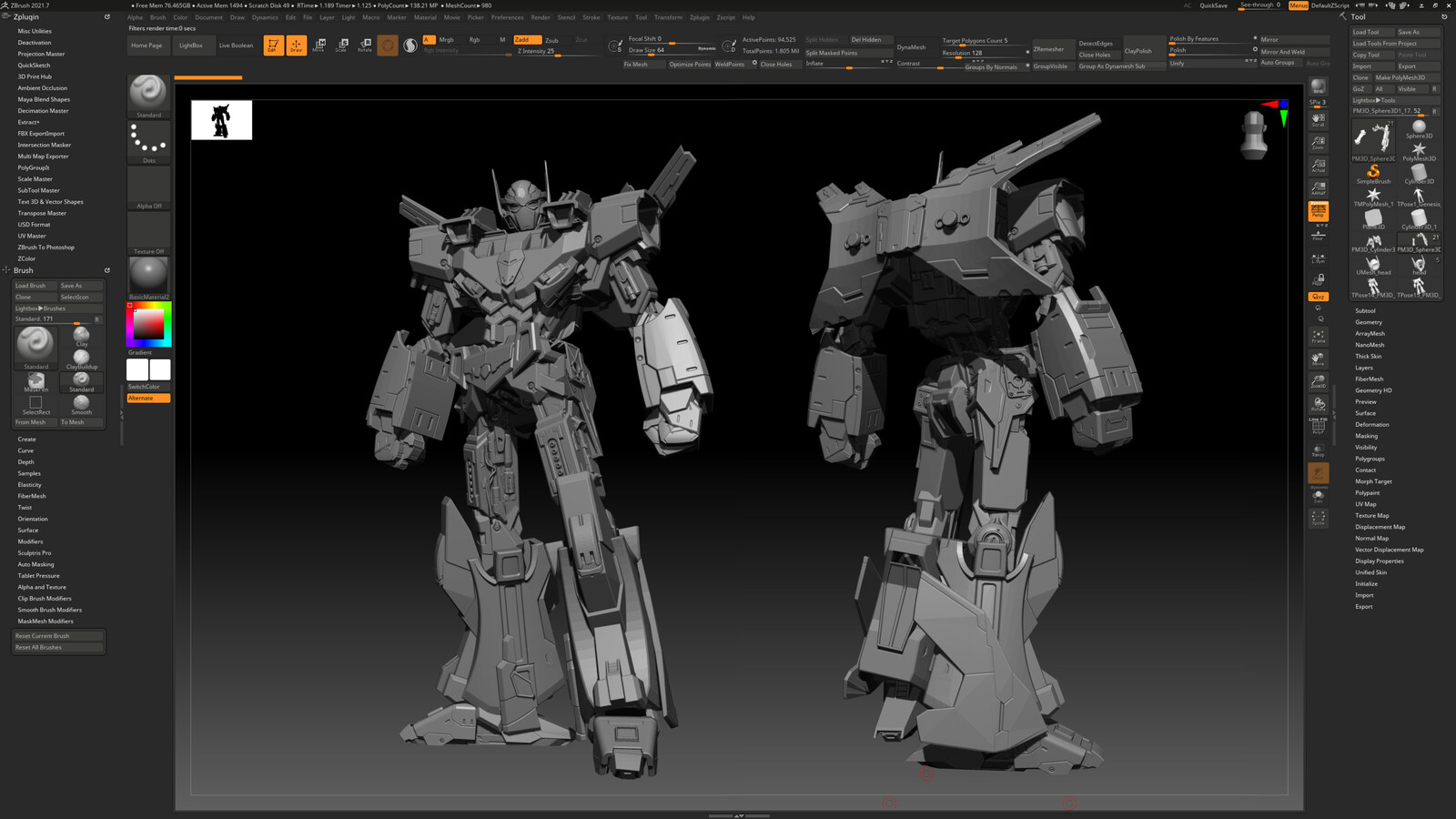 zbrush sculpture