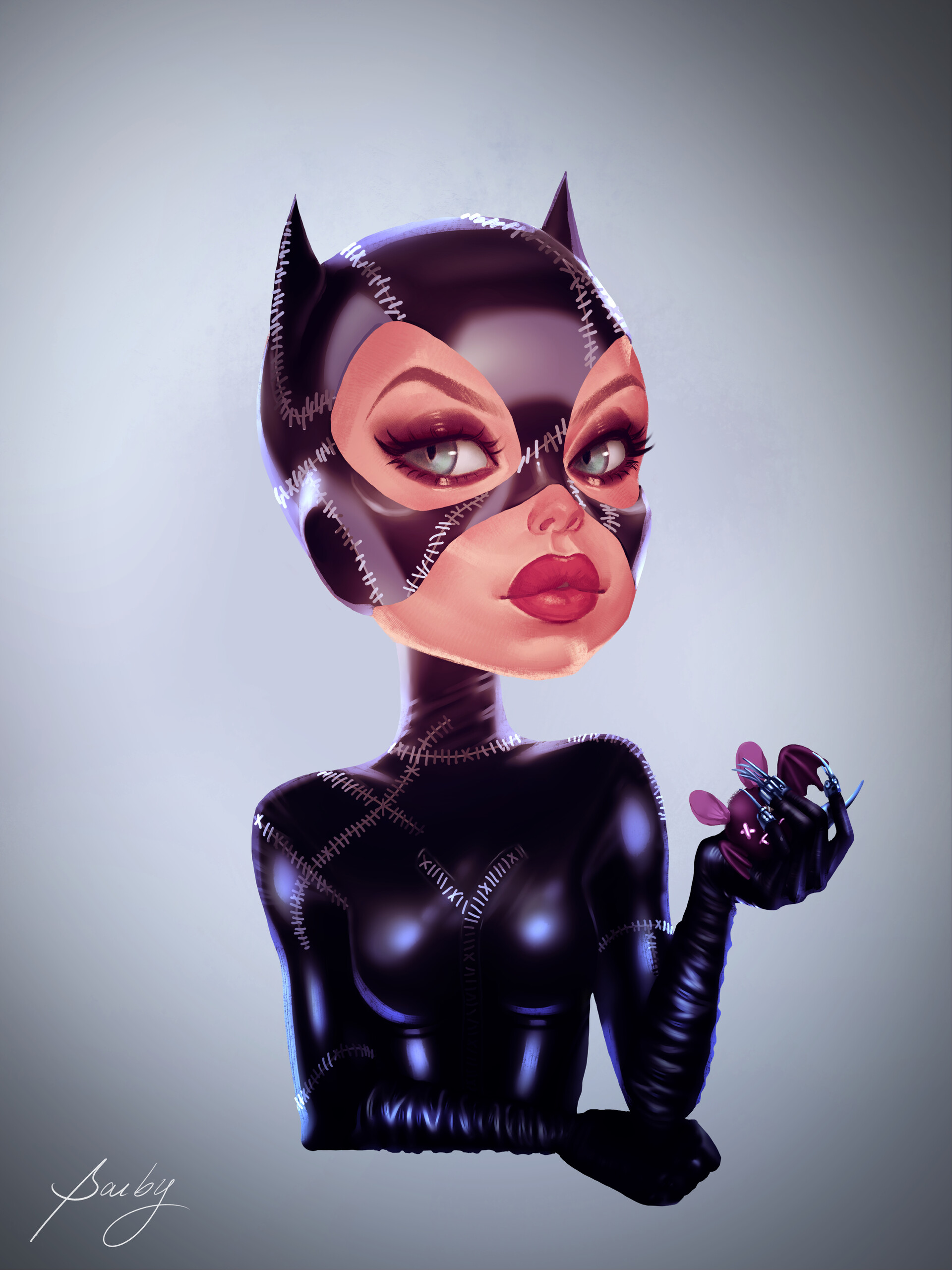 ArtStation - Catwoman [Batman Returns]