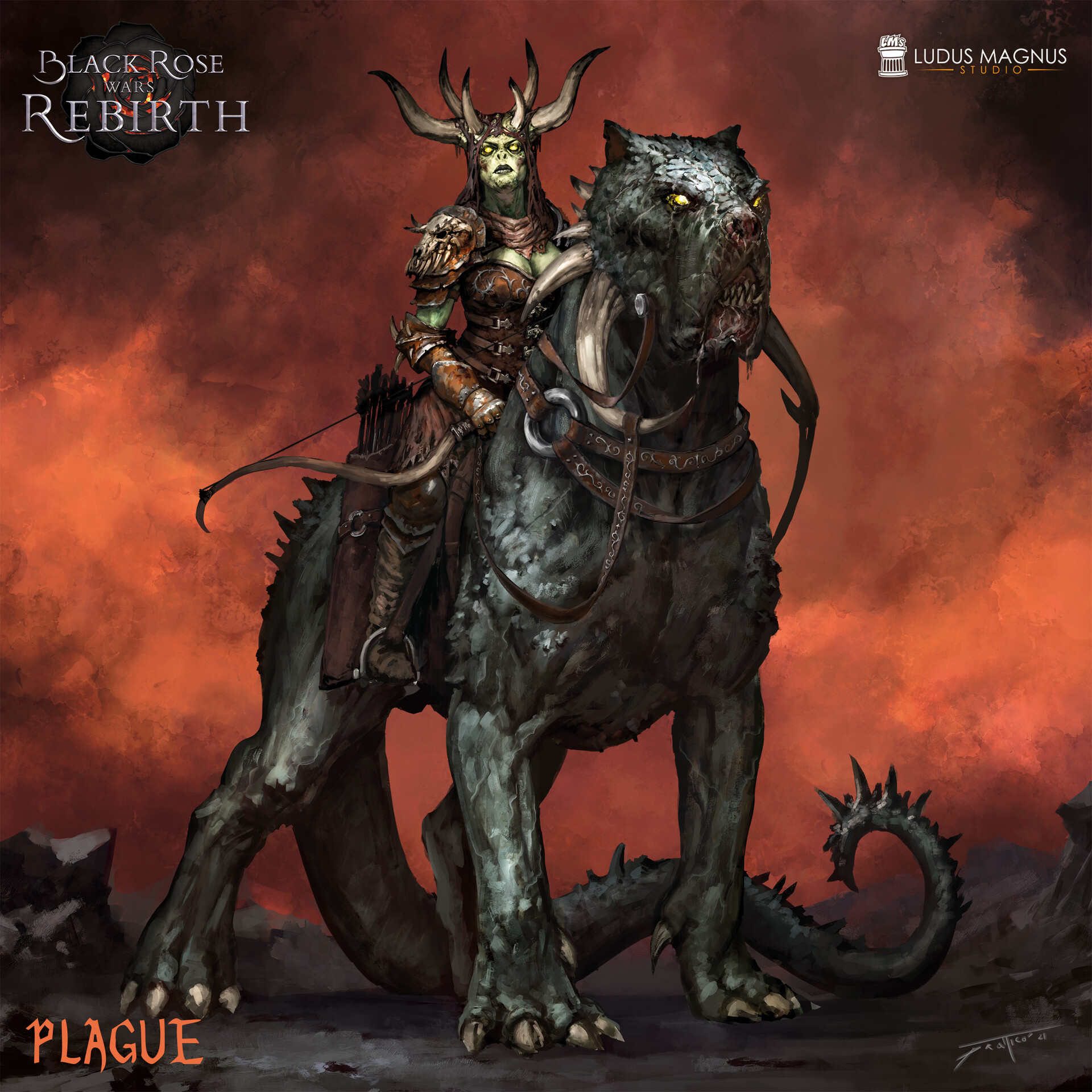 Vincenzo Pratticò - Plague - Black Rose Wars Rebirth