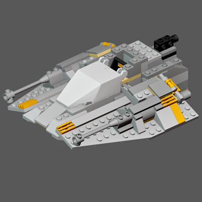 LEGO Snowspeeder Set 7130 (WIP)
