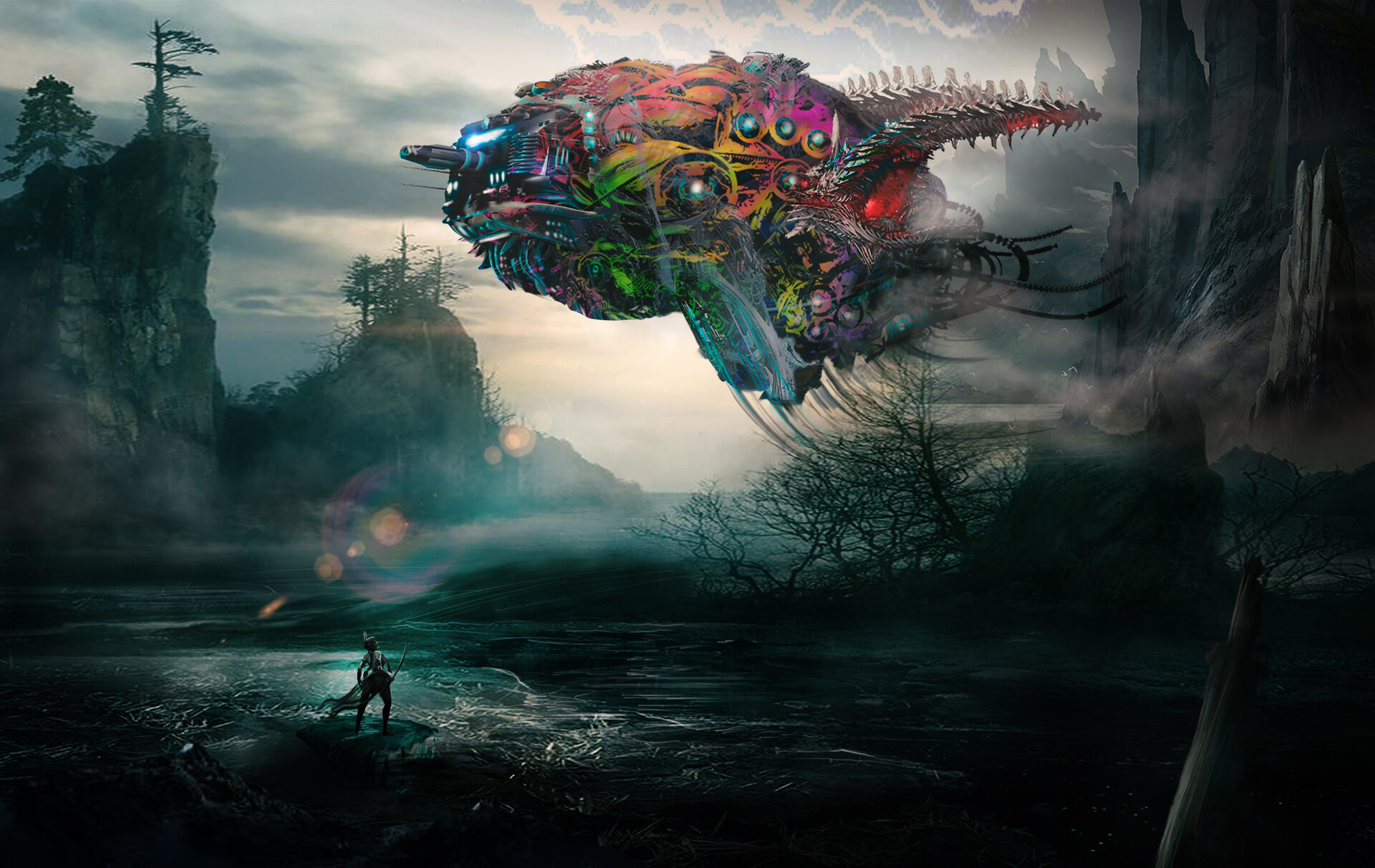 ArtStation - Concept Brain scene