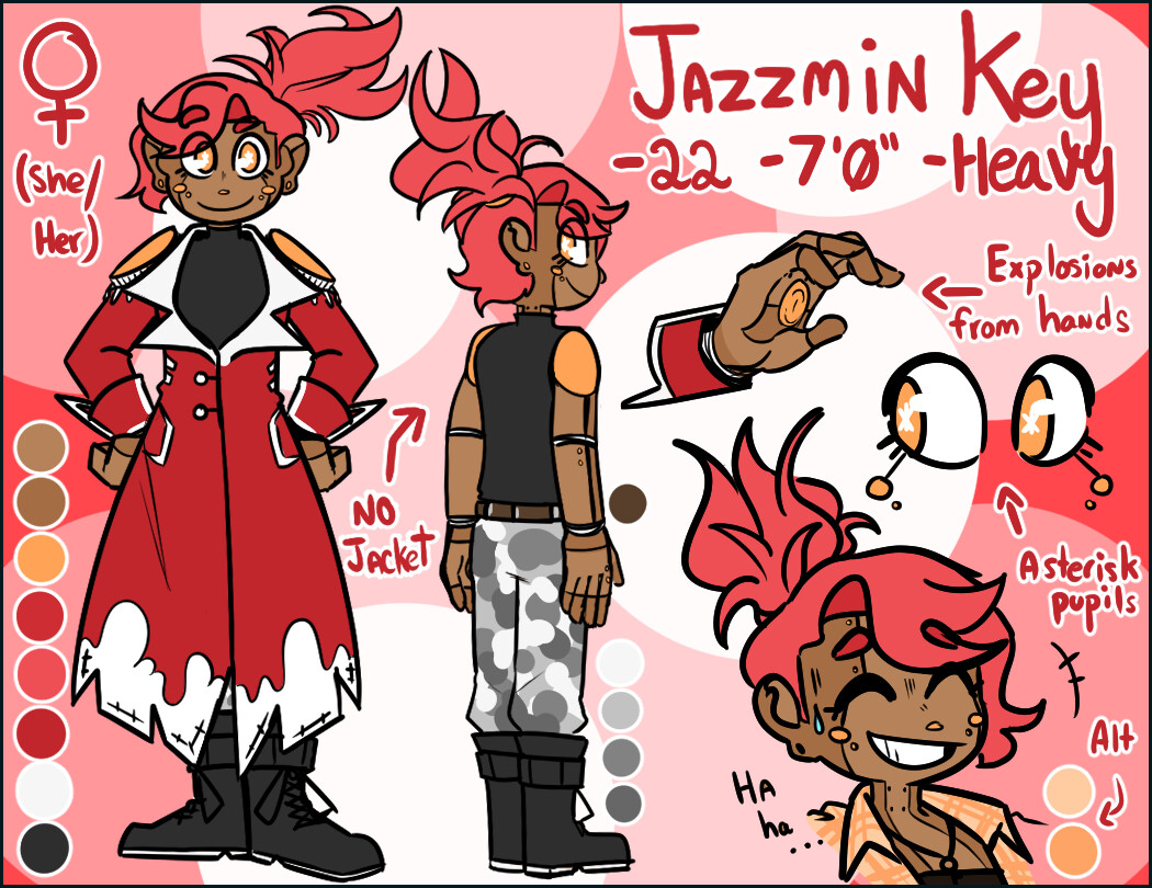 Ryan Shada Artfight Reference Sheets (2021)