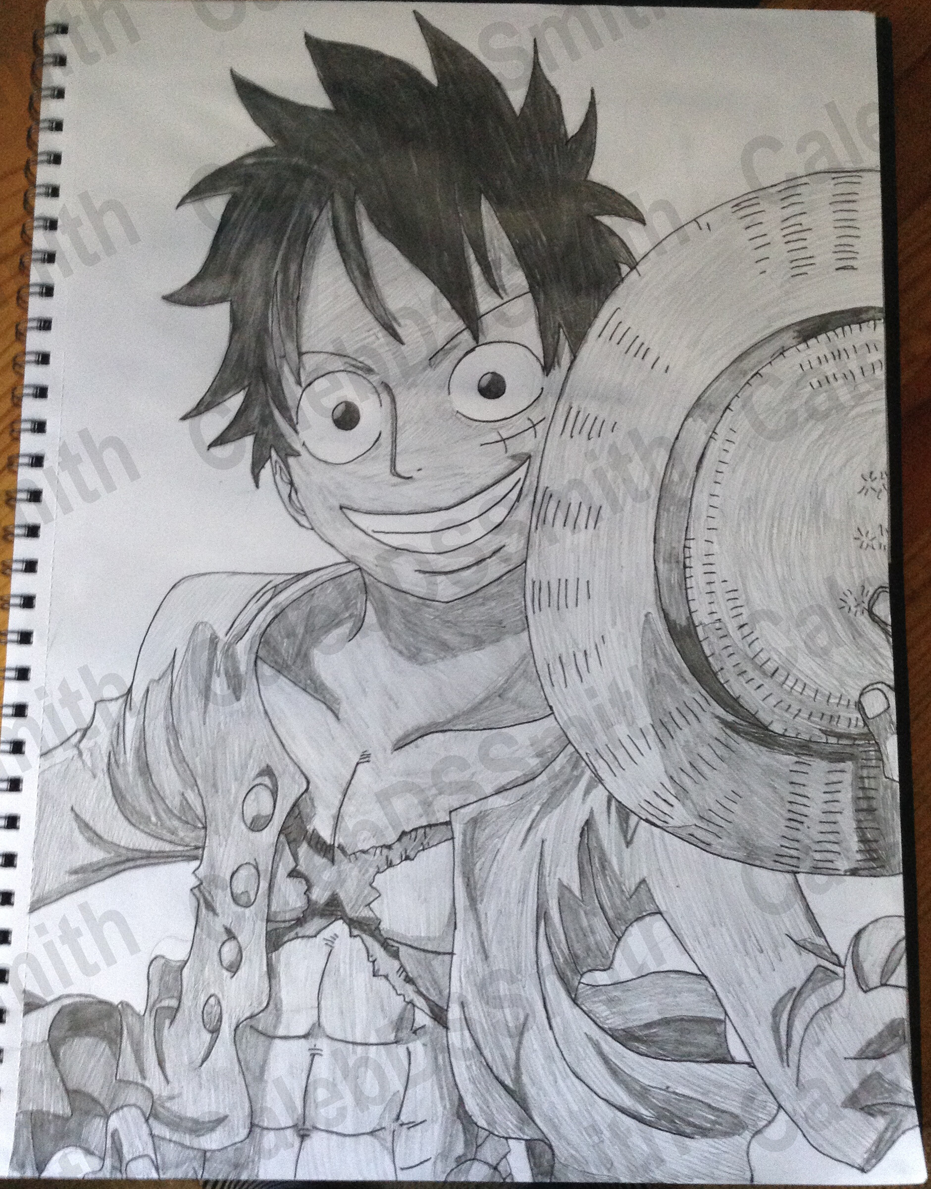 HOW TO DRAW LUFFY 