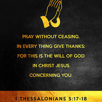 Abconcepts 1 thessalonians 5 17 18 saatchi small