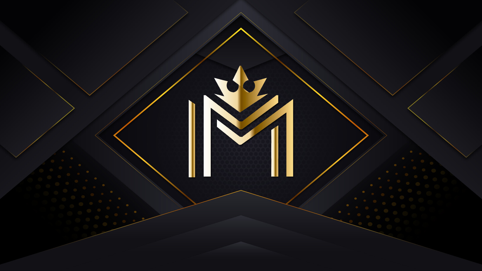 m and I king logo design. Premium letter M logo design. Luxury linear  creative monogram. Stock Vector | Adobe Stock