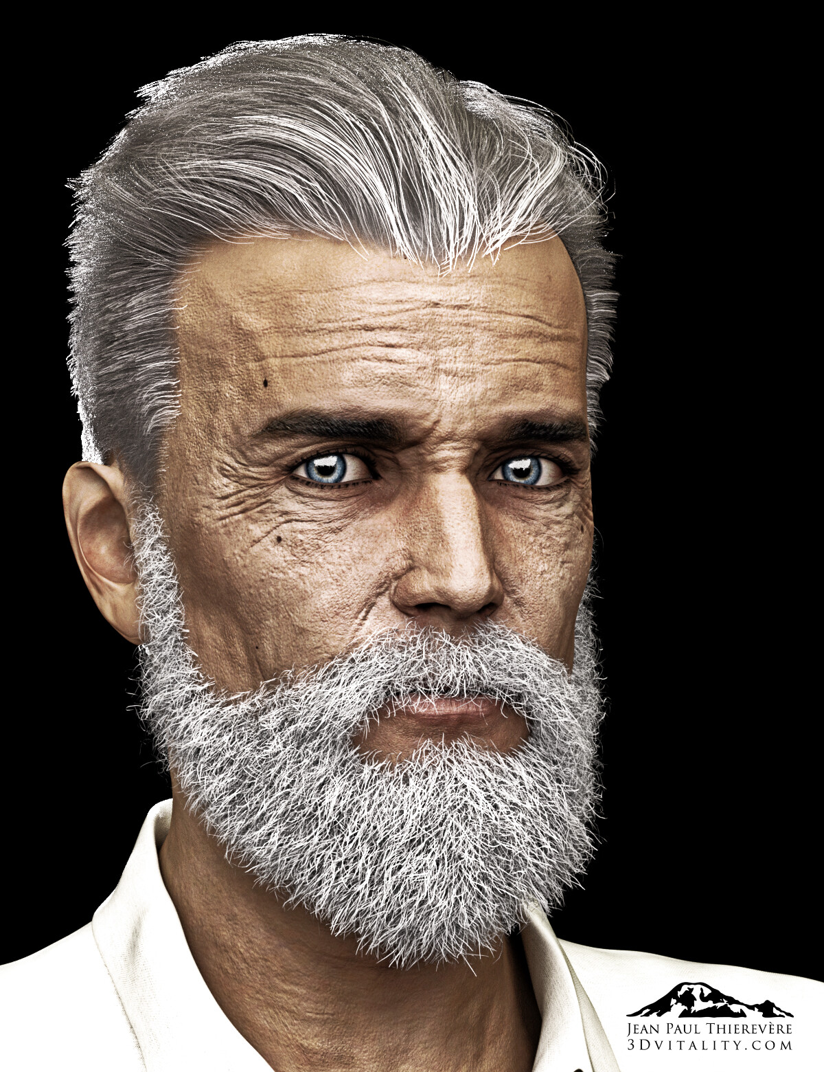 man portrait, 001