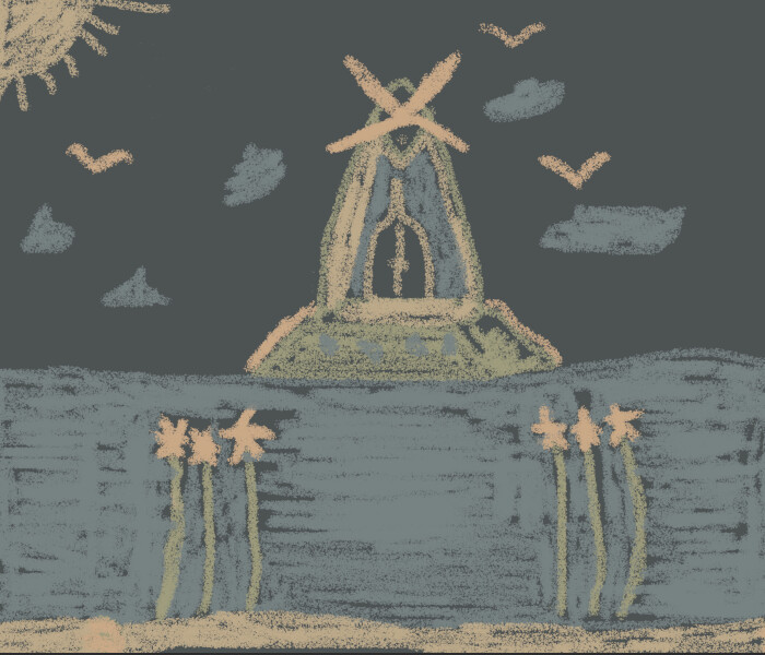 Artstation Mysterious Windmill Samfam