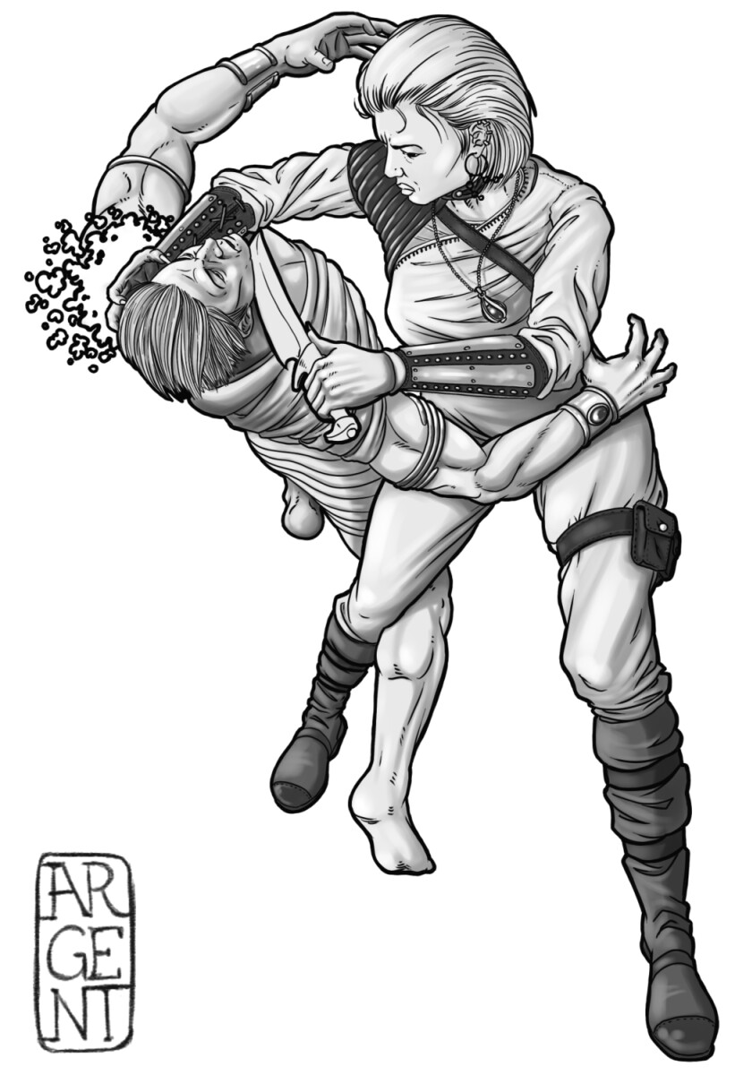 Grey shaded version of Deadly.