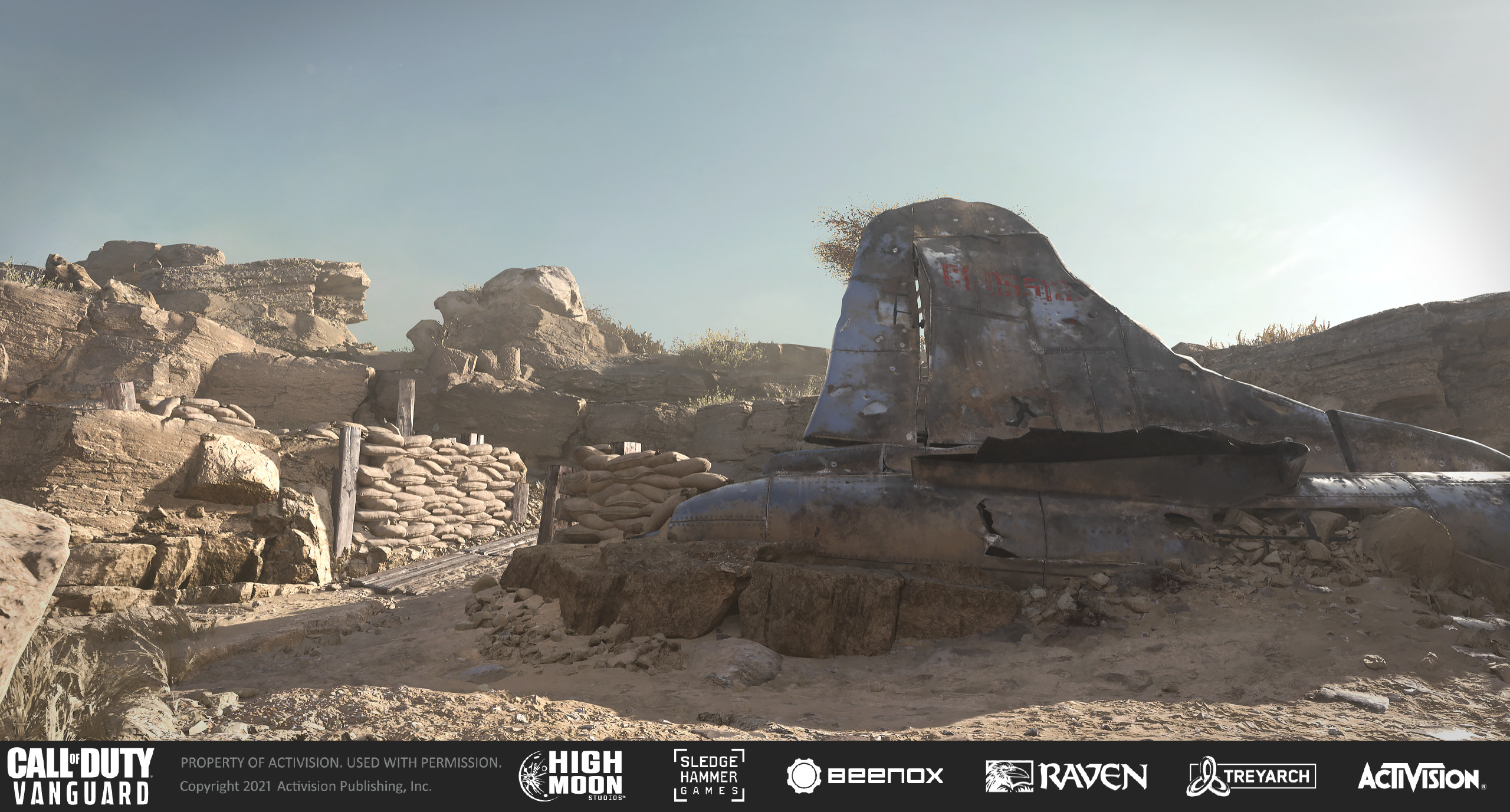 Responsible for re-skinning sandbags and ground metal debris material. Shoutout to https://www.artstation.com/akulovdenis as he was the level artist on this.