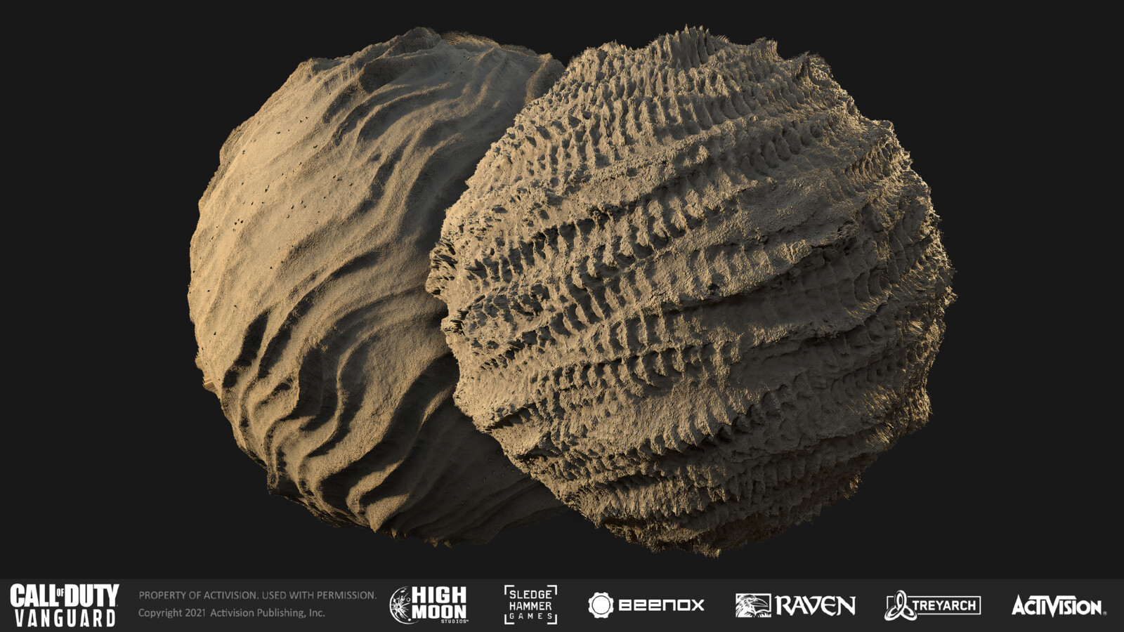 Example of the material being used https://www.artstation.com/artwork/zOdVL4