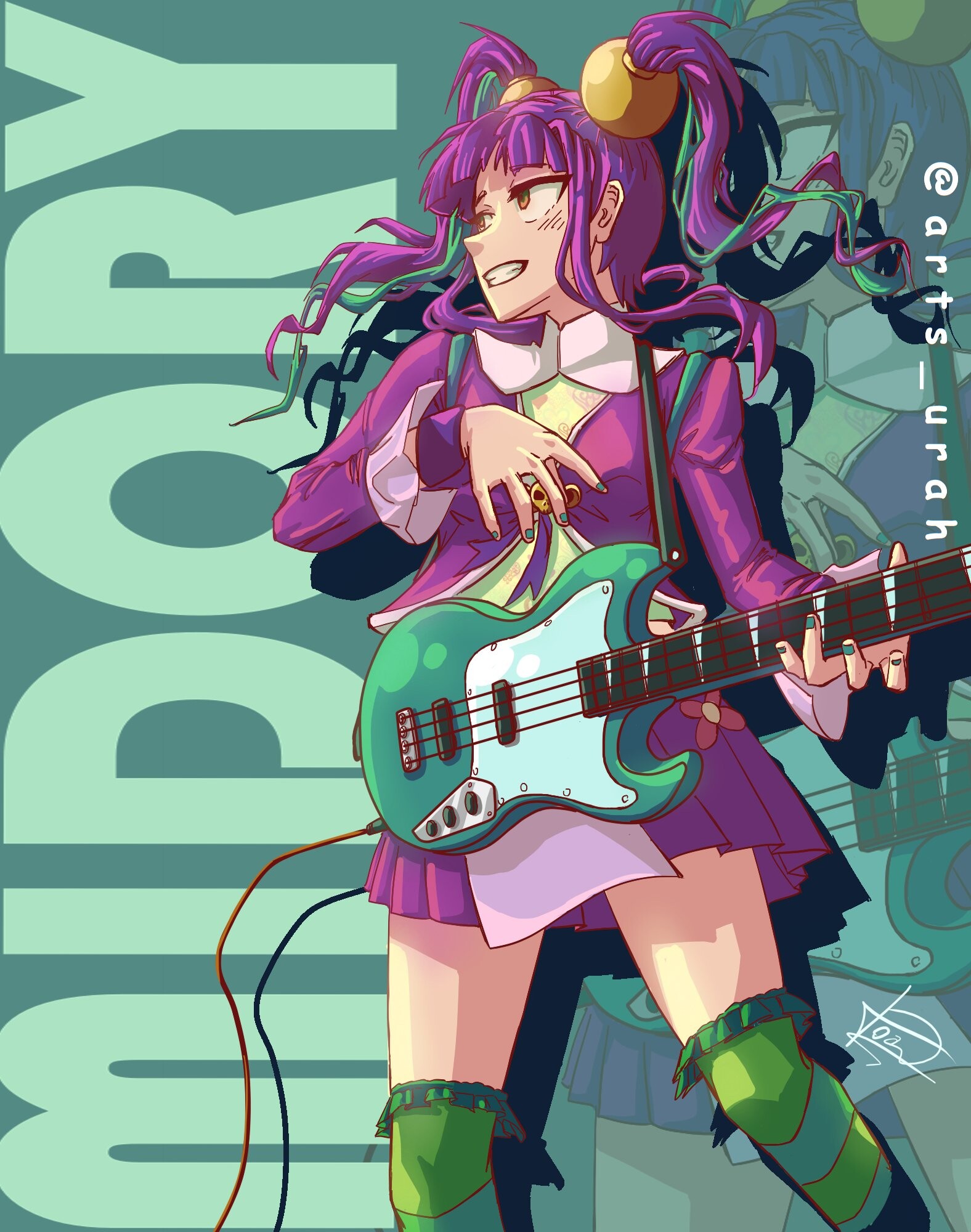 Guitar Hero Midori by StellaCarr2013 on DeviantArt