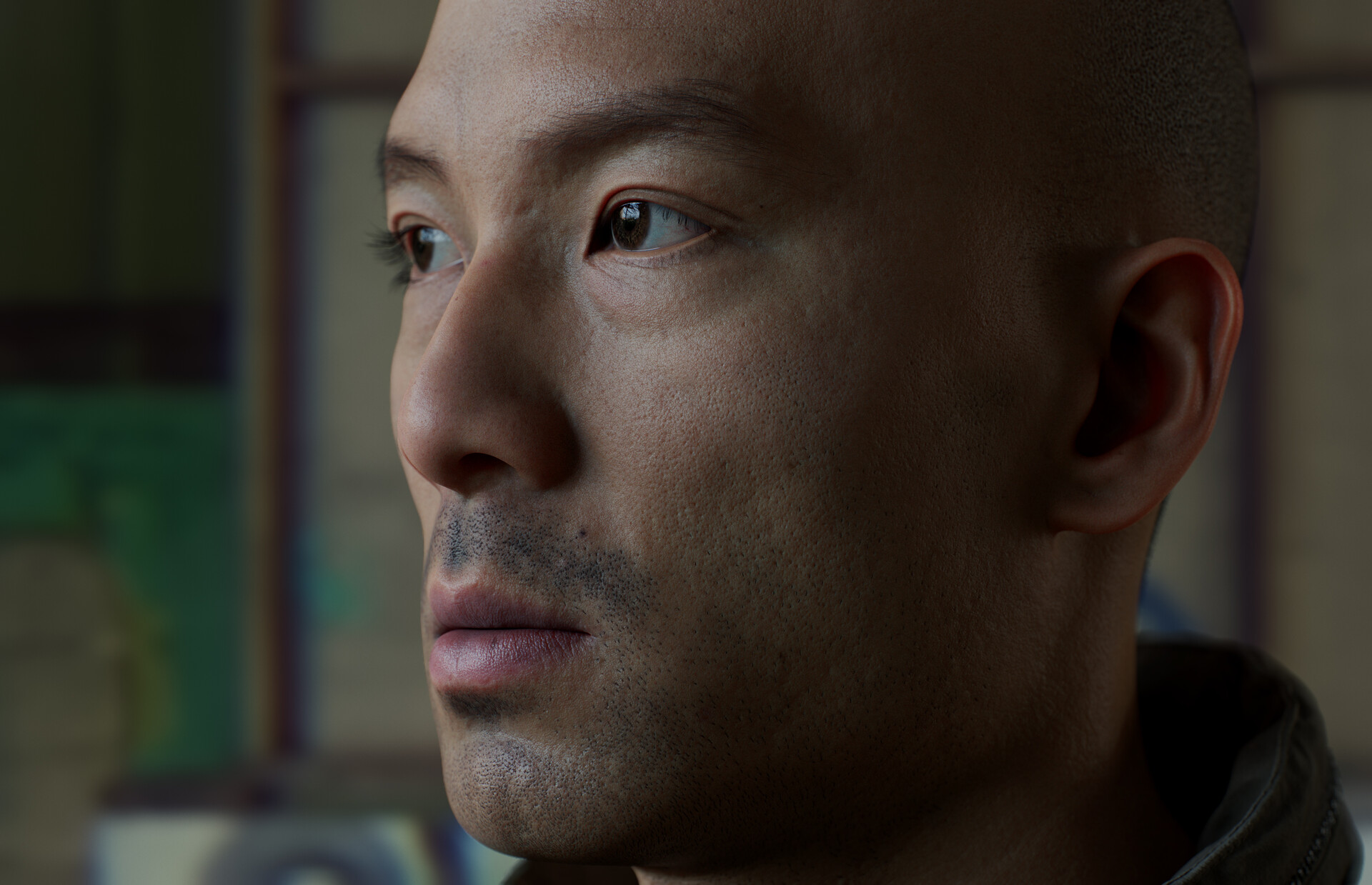 3D Scan Store - Male Head Scan