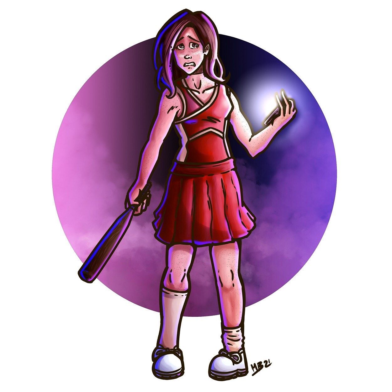 ArtStation Cheerleader Character Design