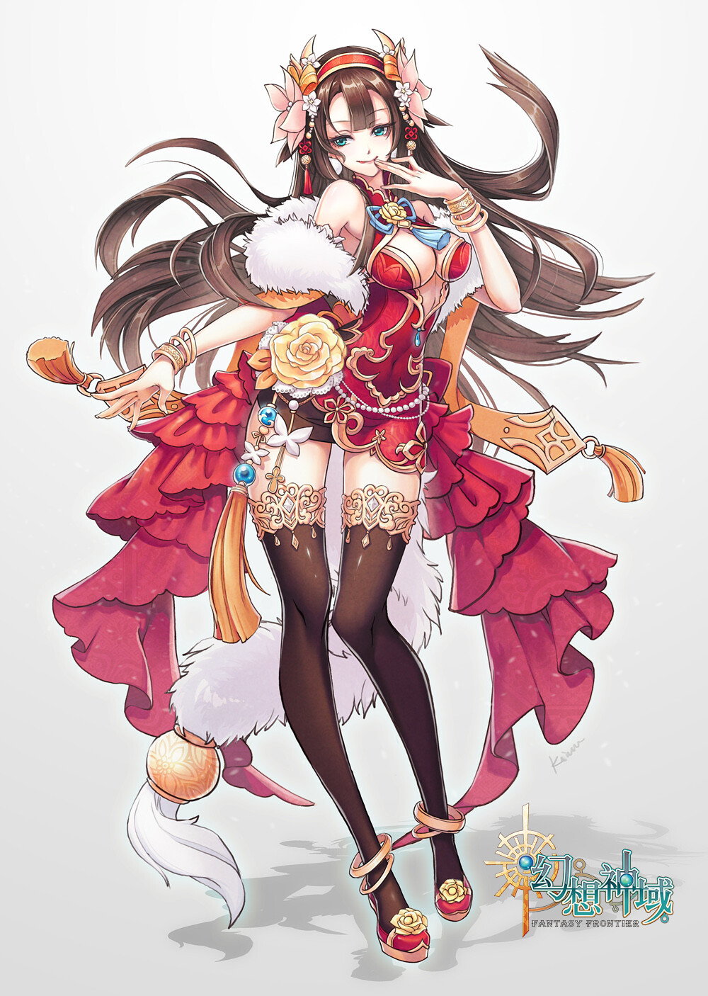 Kimu Art - 貂蟬in FFonline