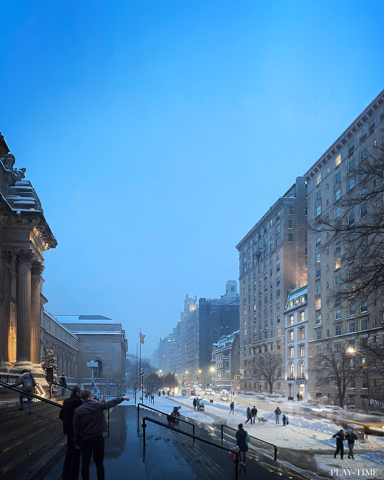 1014 Fifth designed by JSWD Architekten and Handel Architects. Image by Play-time