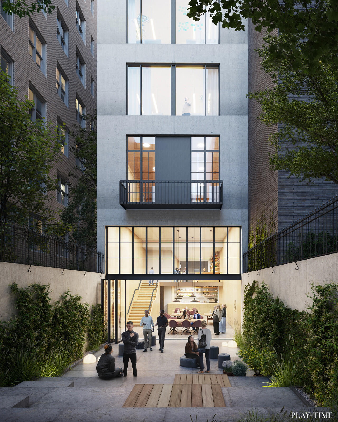 1014 Fifth designed by JSWD Architekten and Handel Architects. Image by Play-time