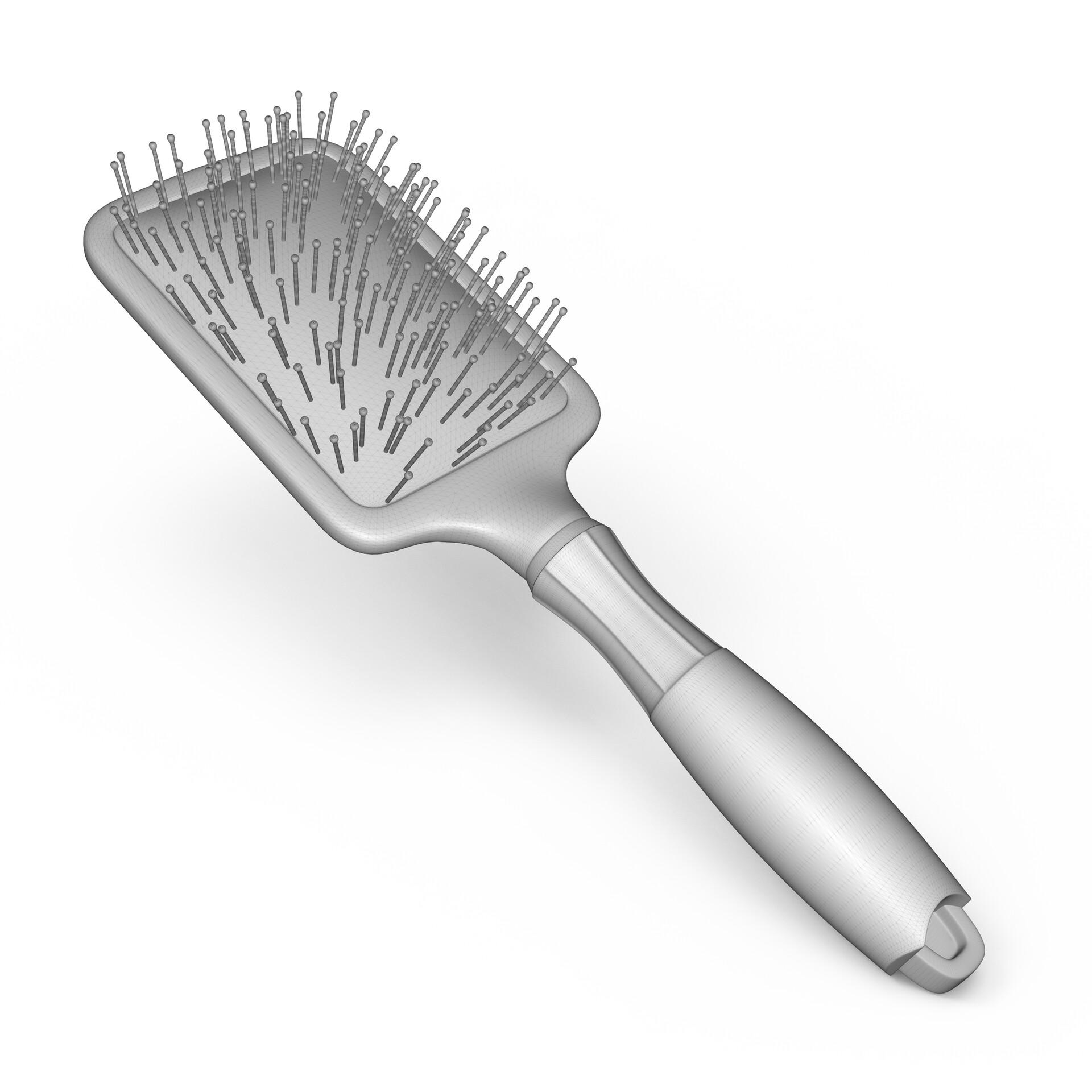 ArtStation - Hair Brush (White-Grey)