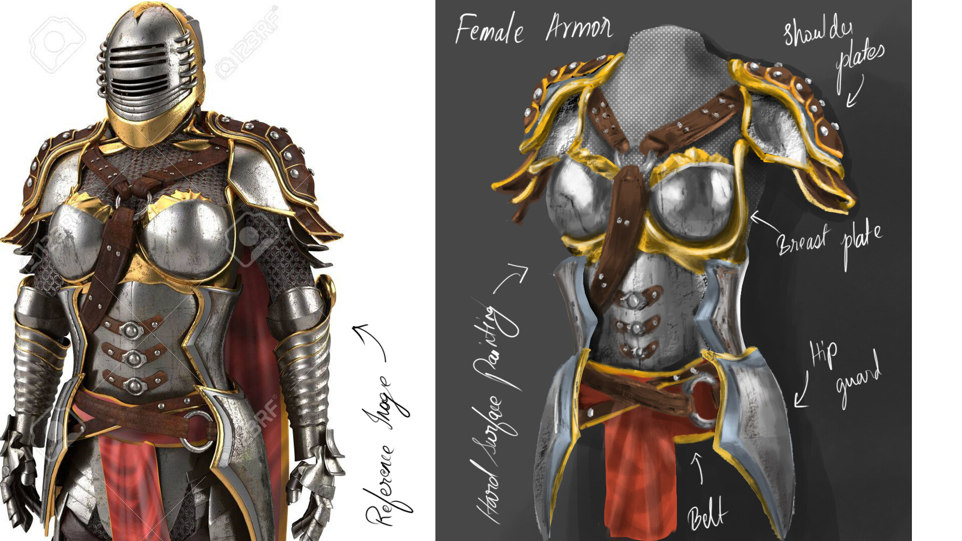 Female warrior outfit drawing hot sale