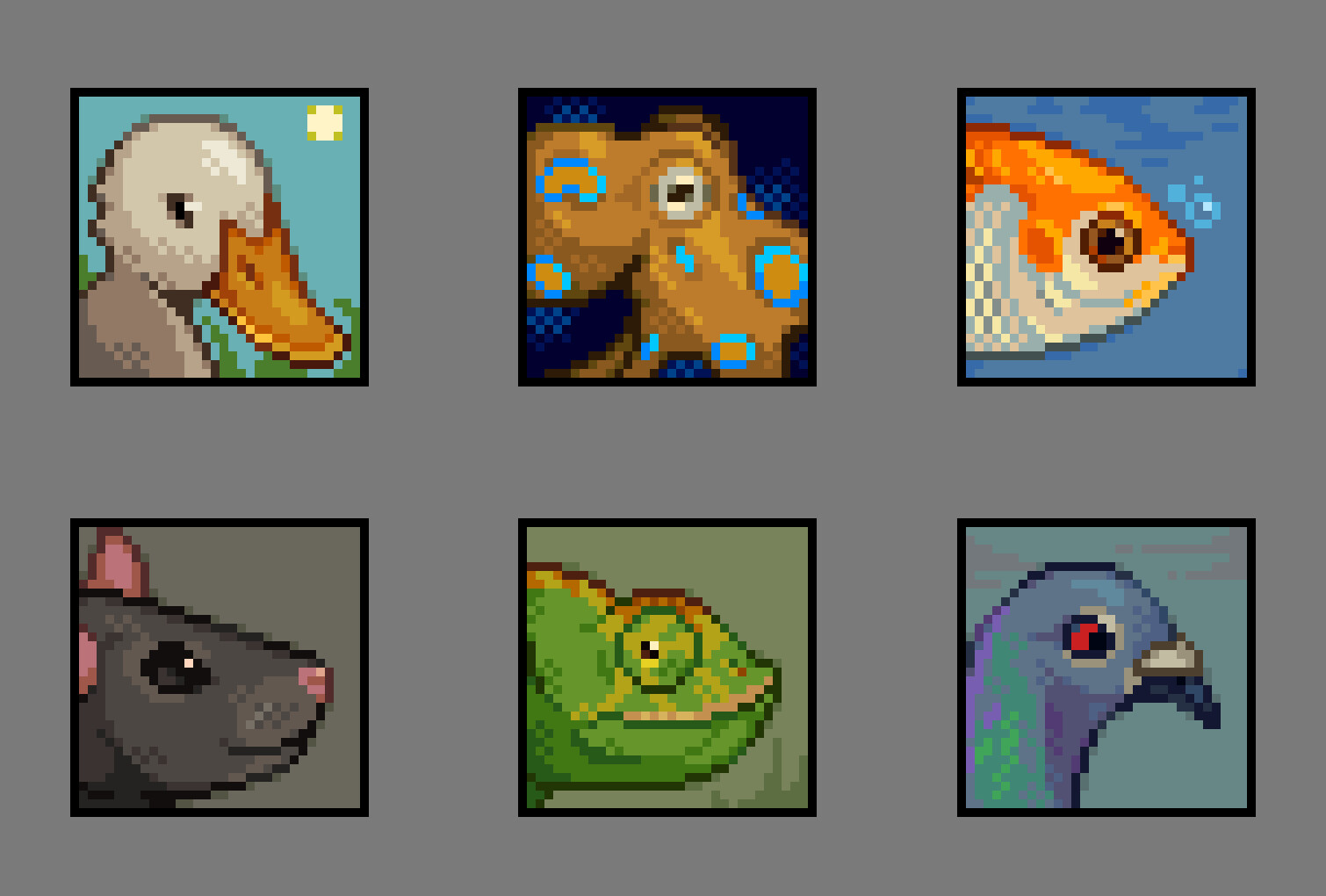 ArtStation - Pixel art 32x32 - Self portrait