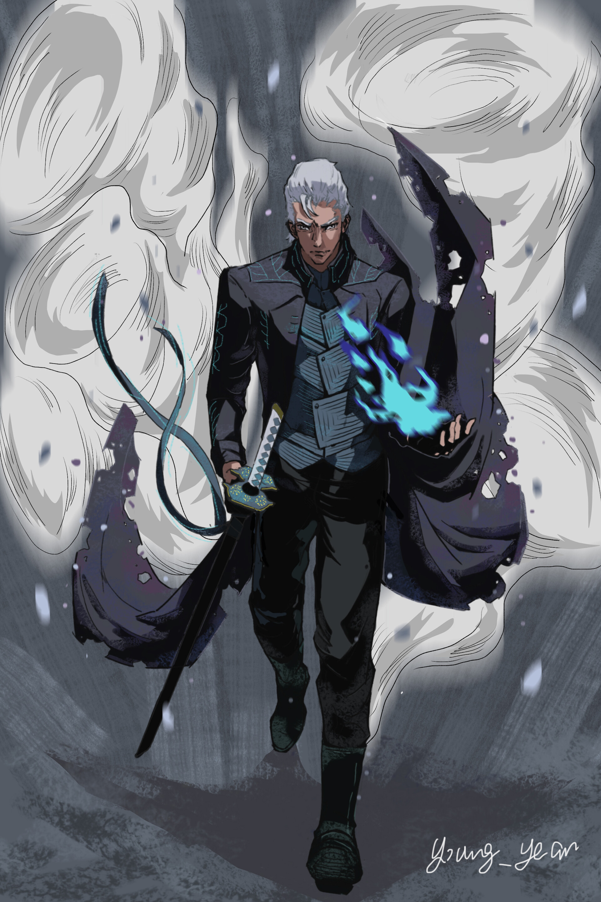 ArtStation - Vergil fanart