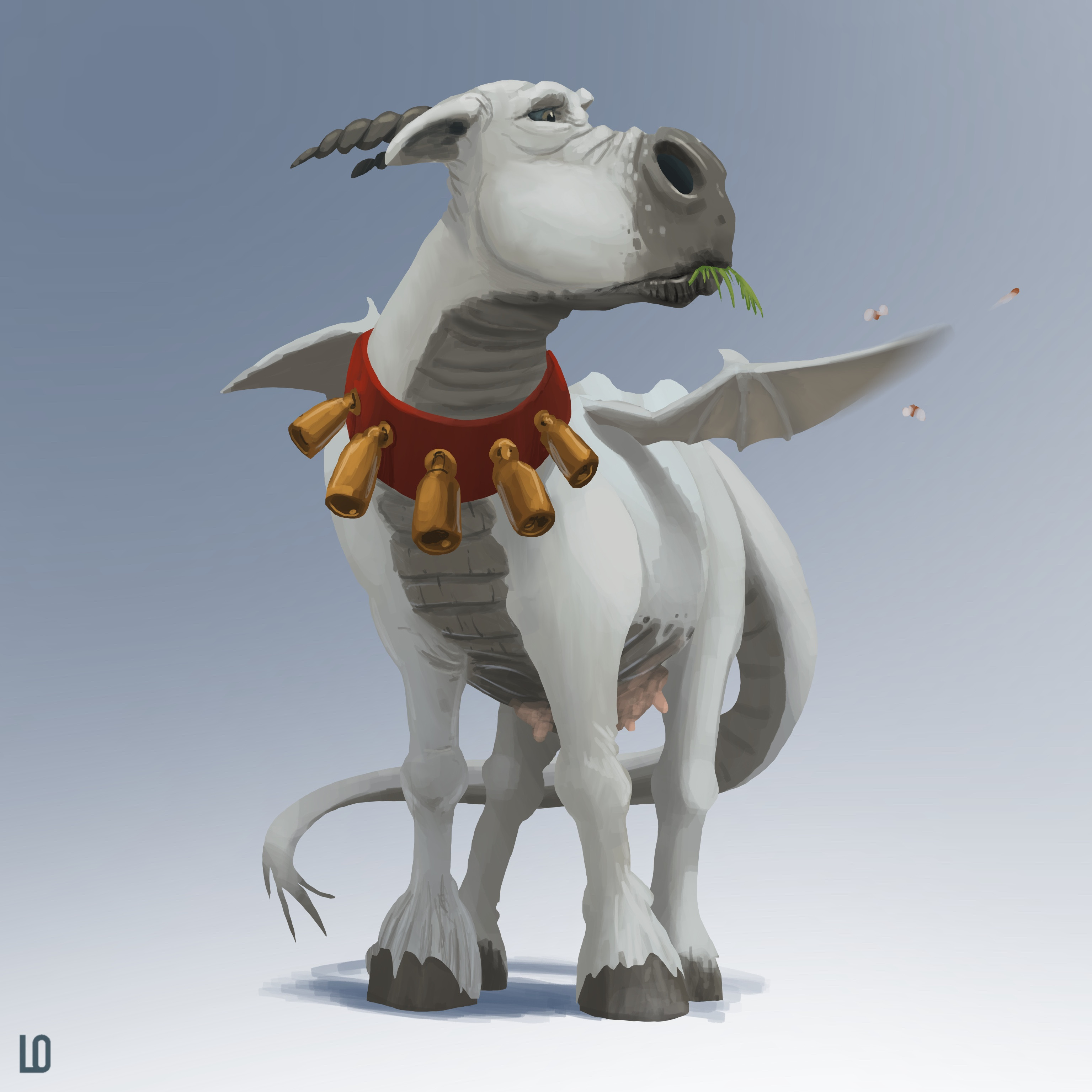 White Dragon-cow