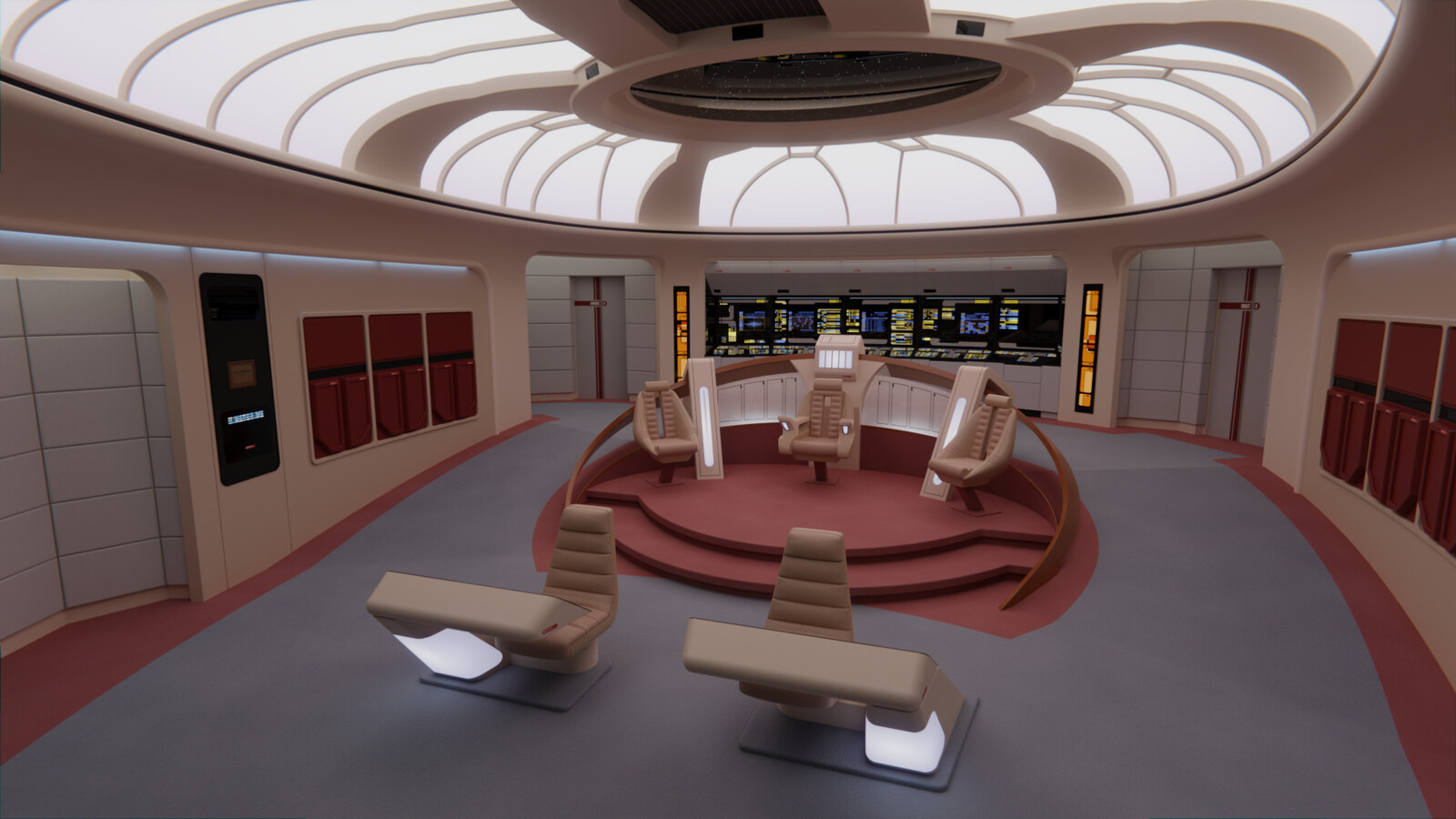 USS Enterprise-D Bridge - 'All Good Things' Version
