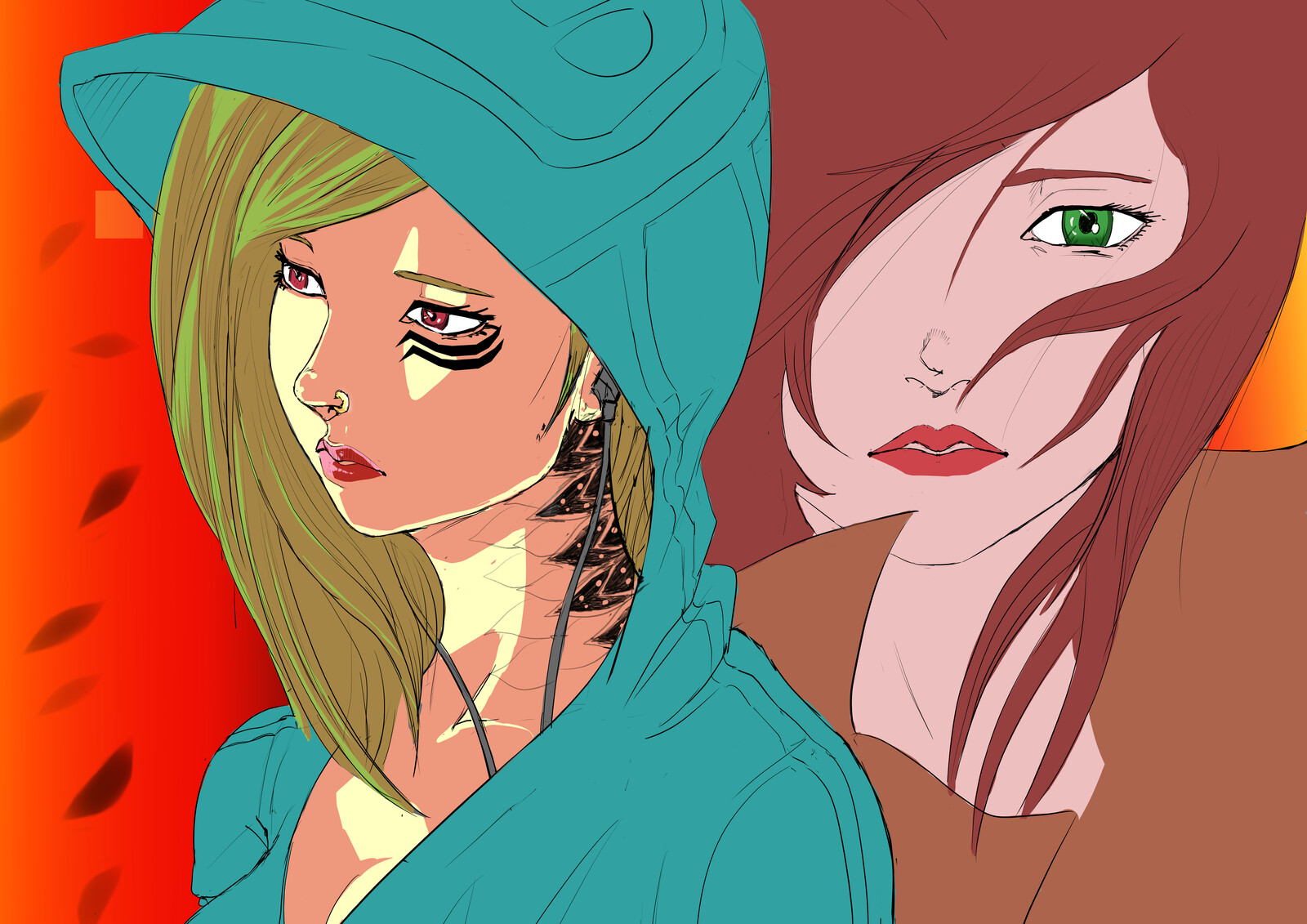 Flat Colors - Step 2