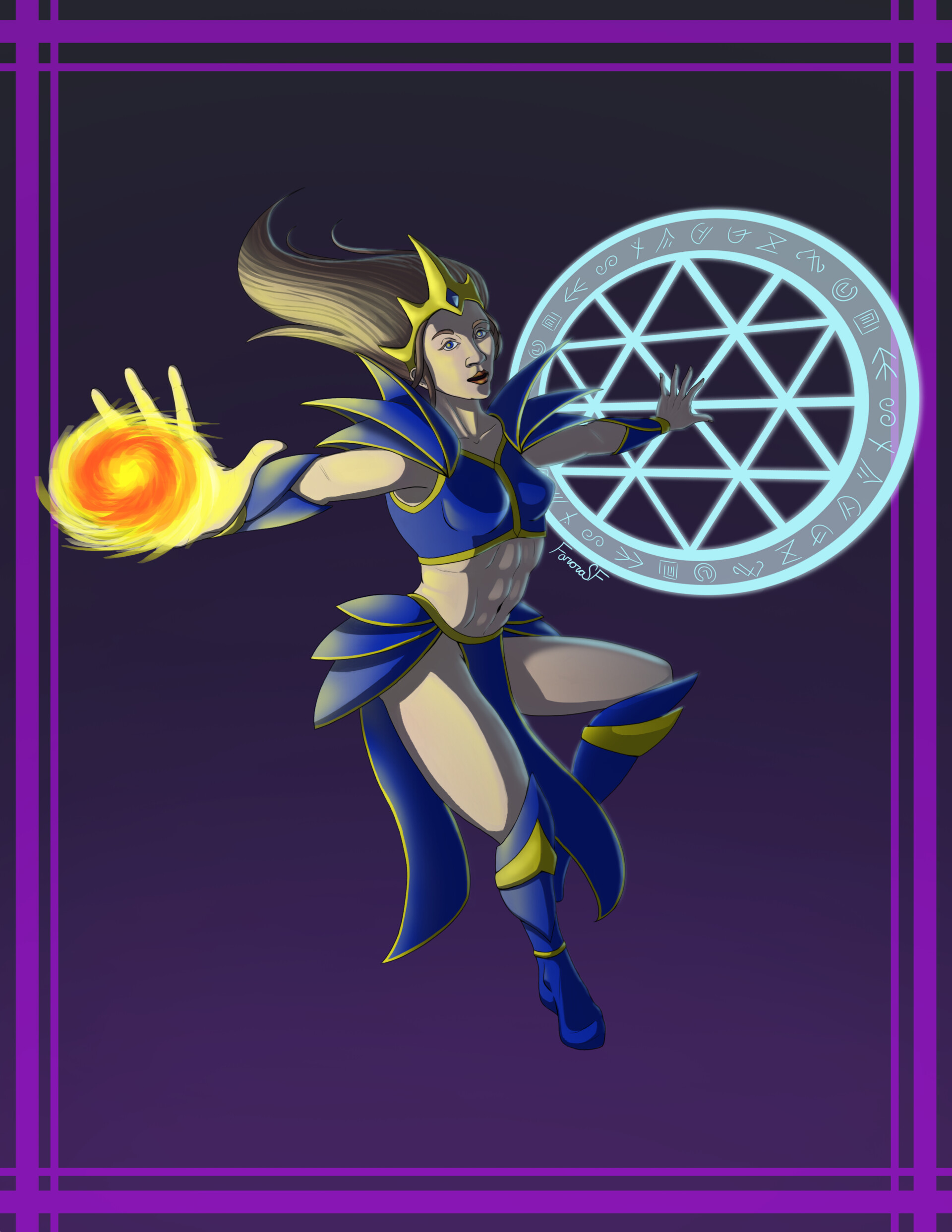 ArtStation Fire and Ice