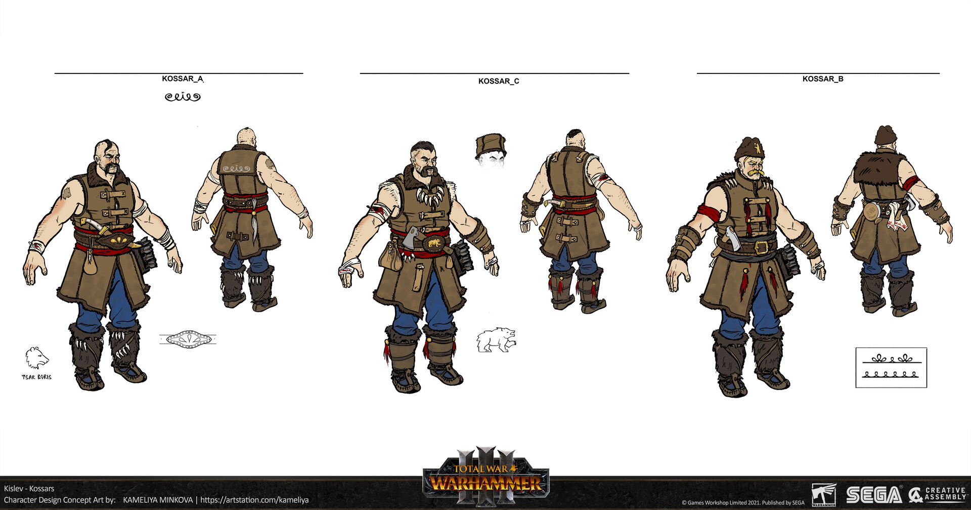 Kameliya Minkova - TW: WARHAMMER III - Kossars