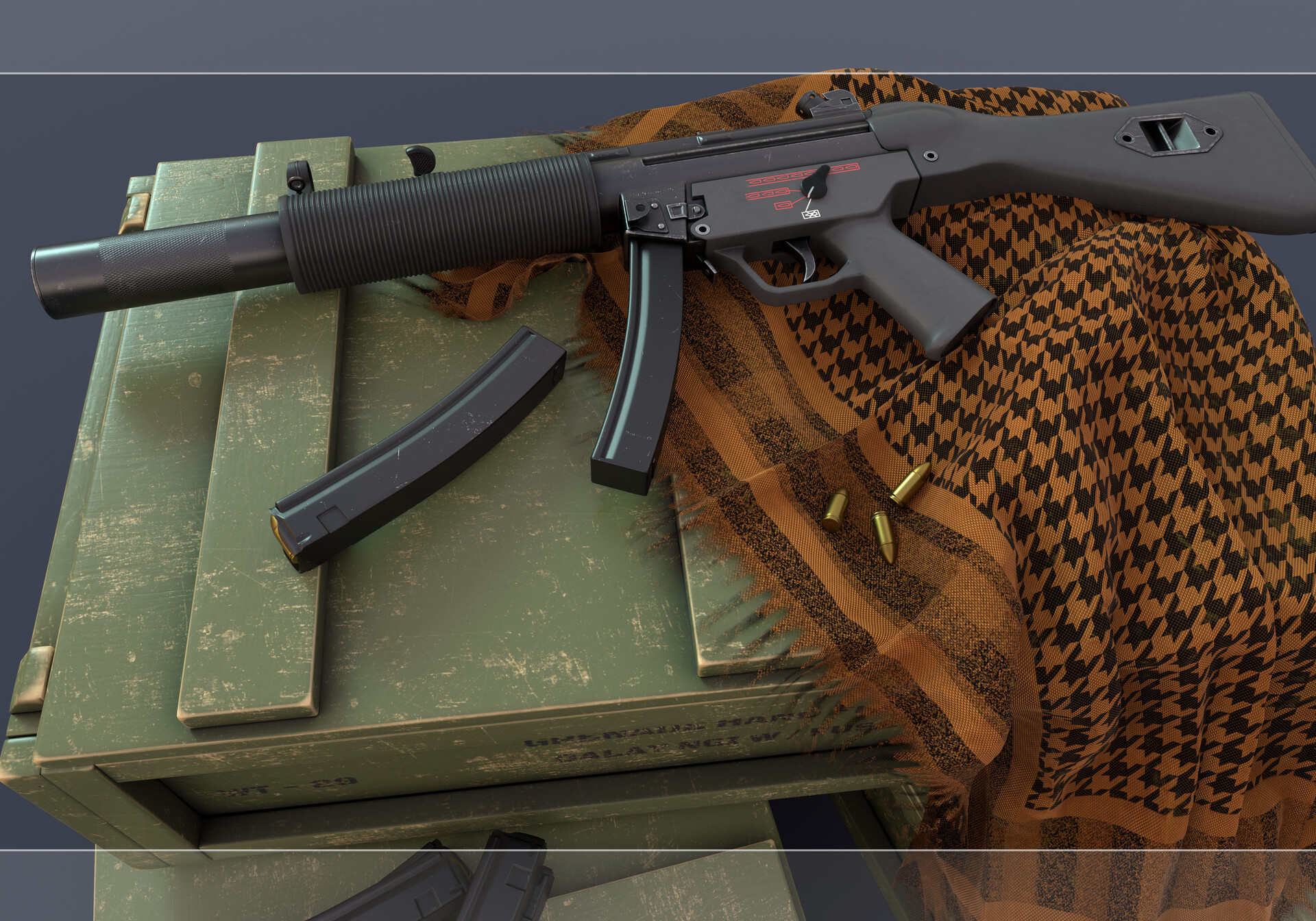 ArtStation - HK MP5SD
