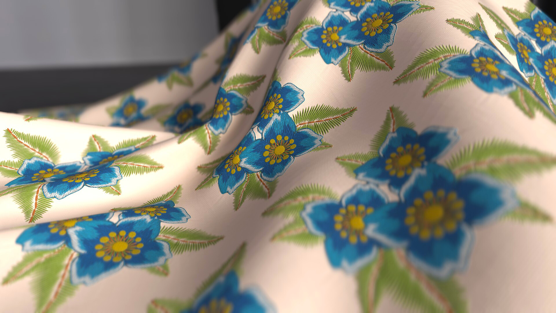 ArtStation - Floral Pattern for Fabric: Exploring the Beauty of