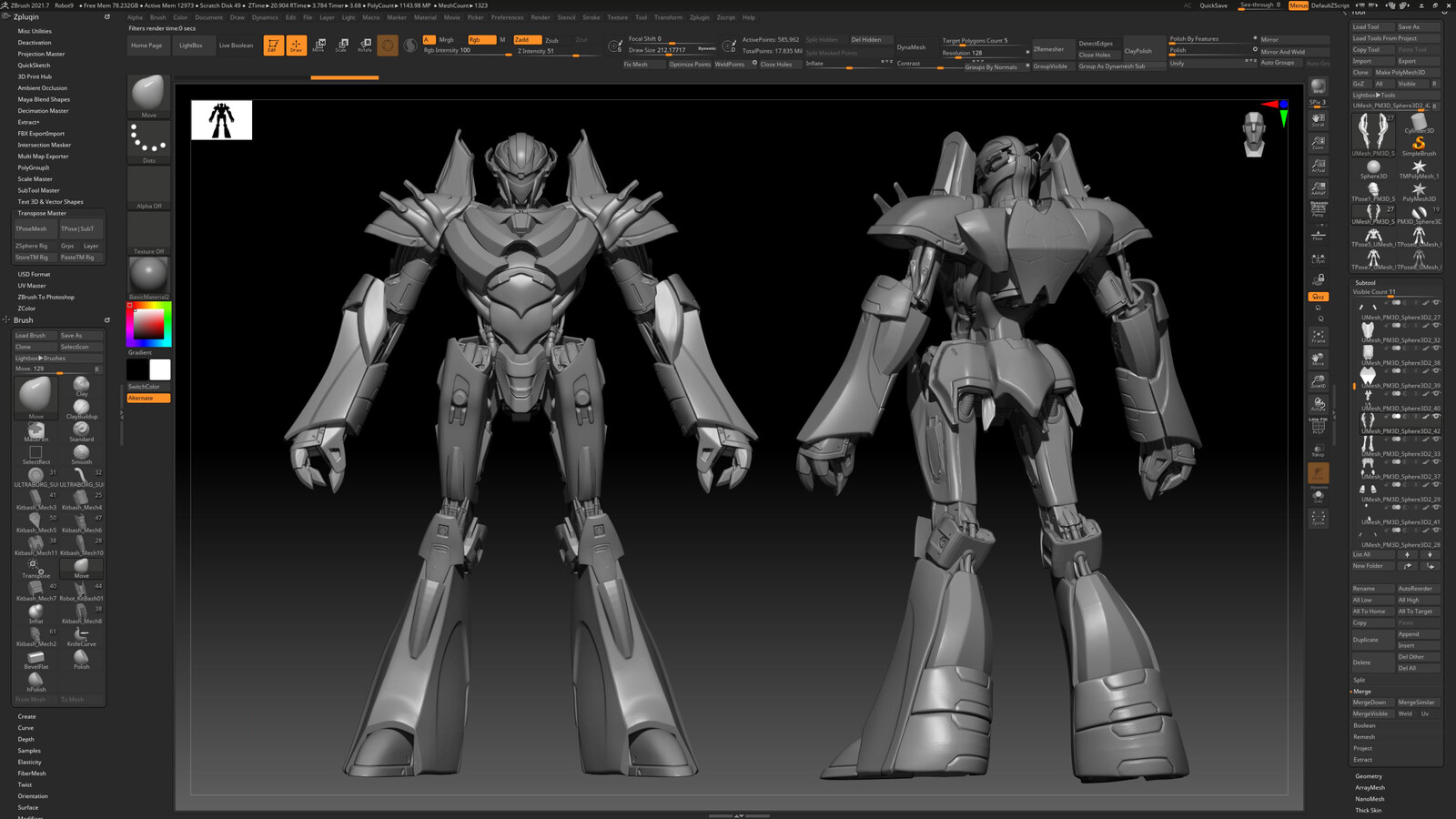 Zbrush Sculpt
