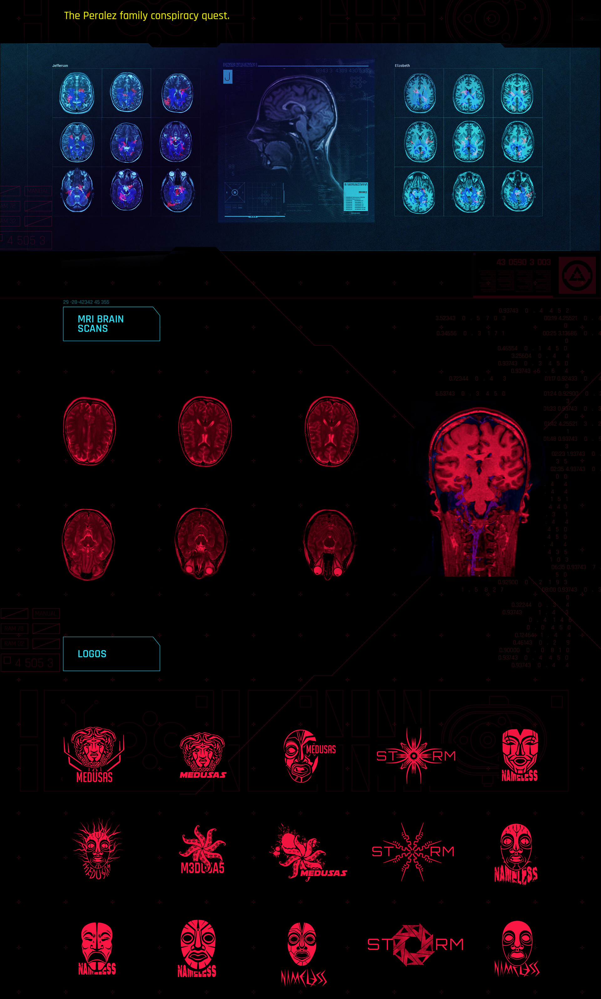 Cyberpunk 2077 UI Art - _vbstract.interfæce/