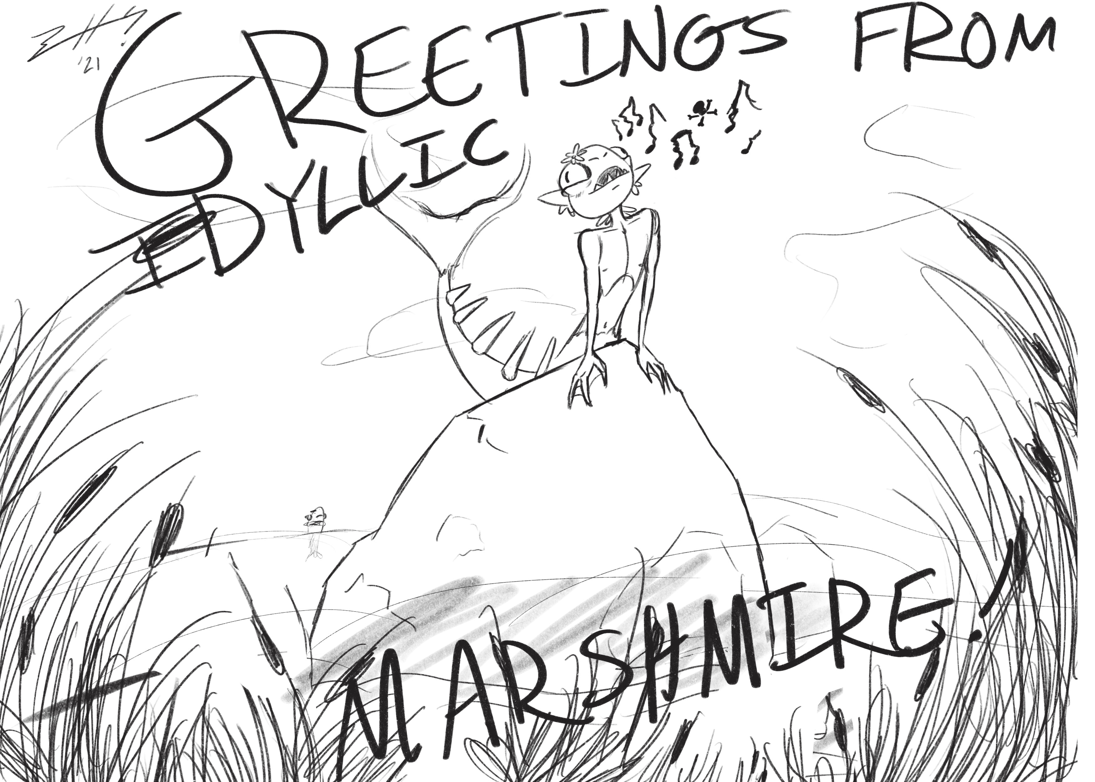 Alternate, postcard idea