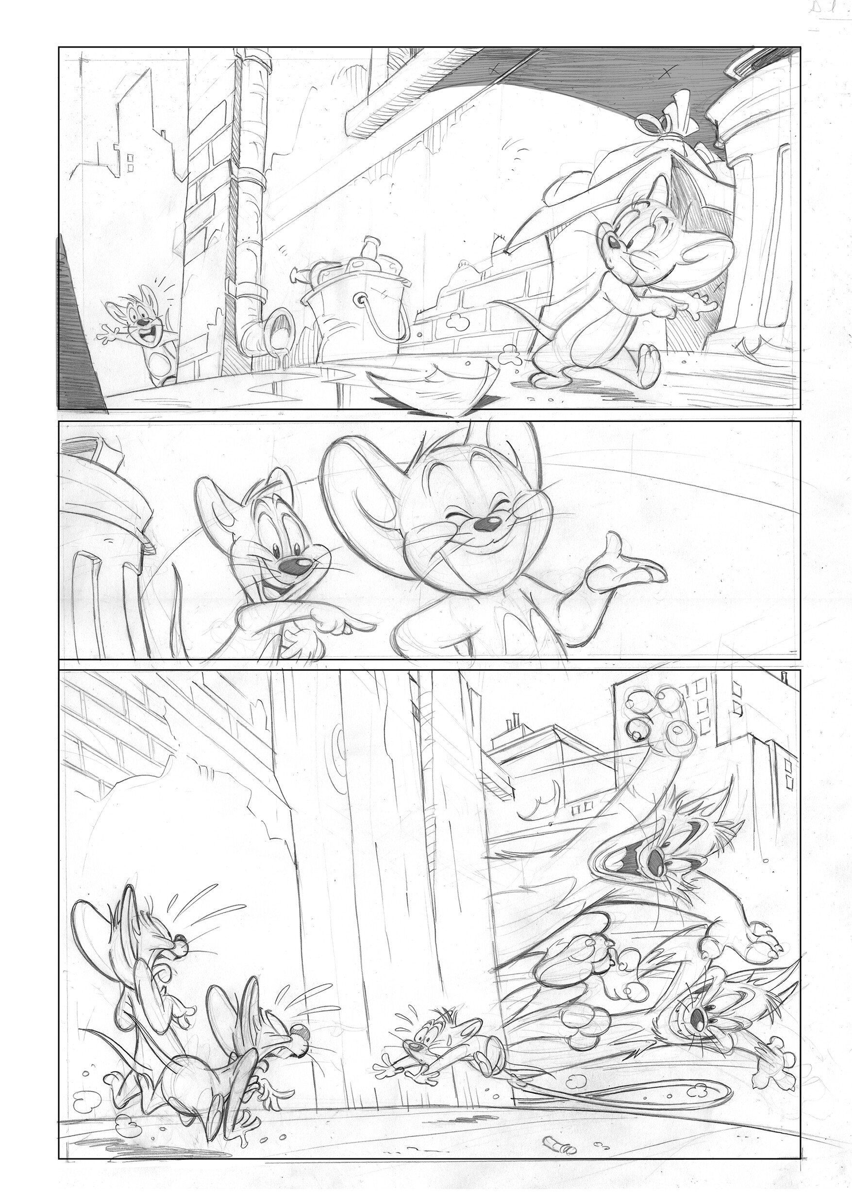 ArtStation - Tom and Jerry comic.
