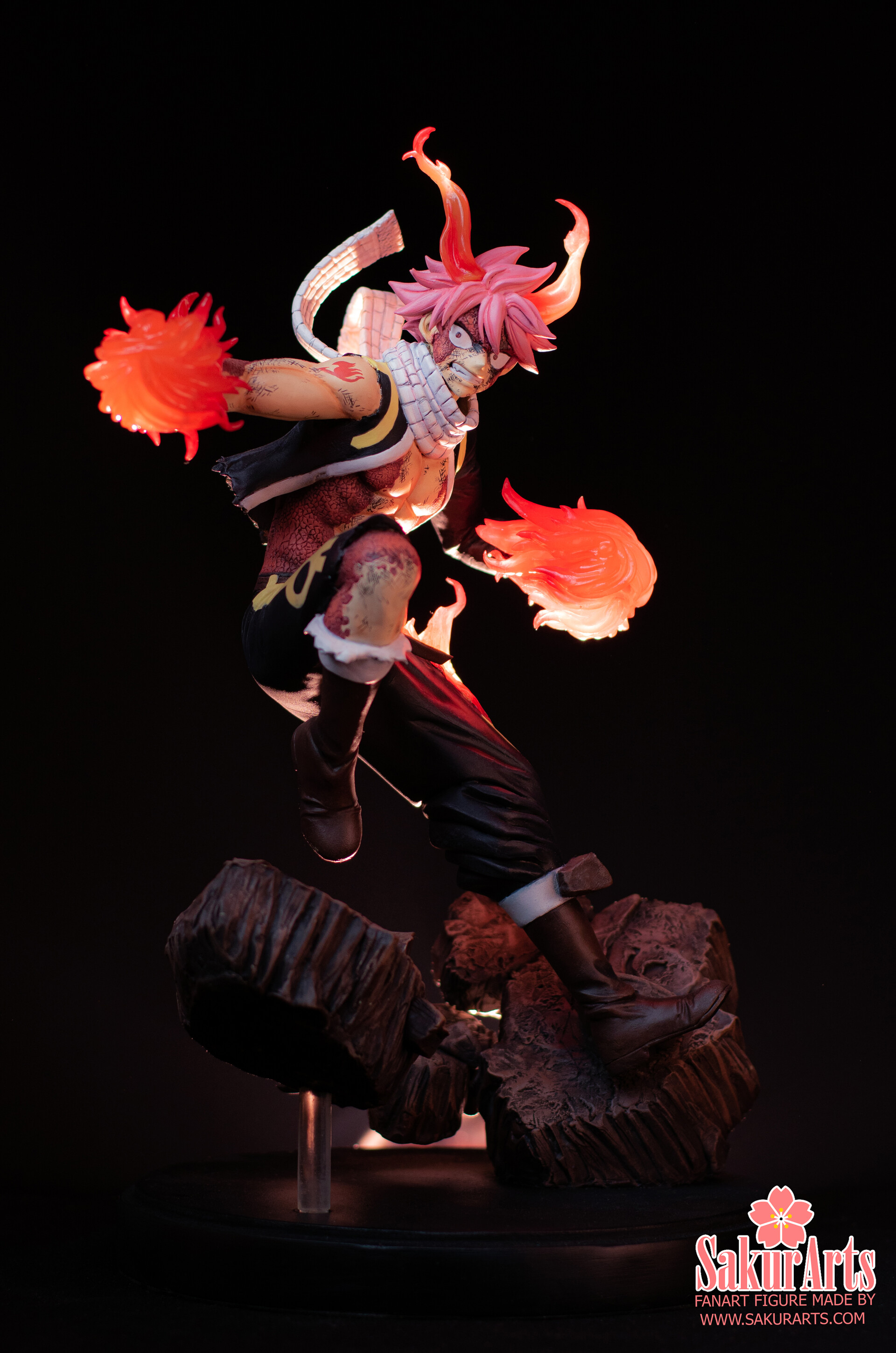 UNBOXING! Natsu Dragoneel DRAGON FORCE TRANSFORMATION from Fairy Tail