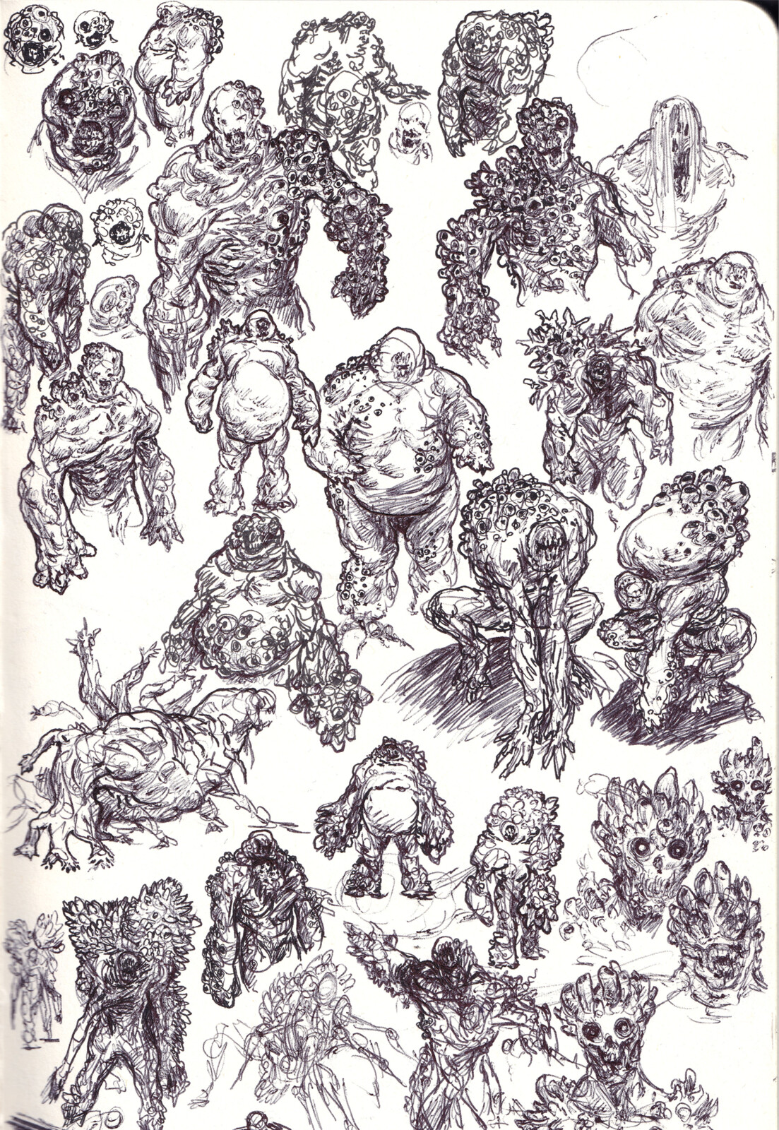 Scribbly sketches