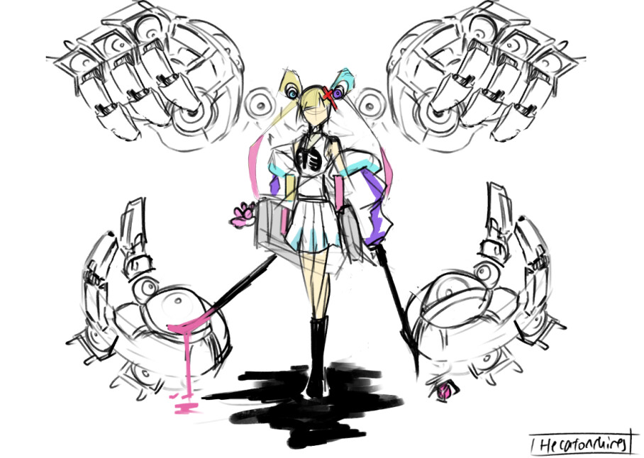 765 七海- doodles