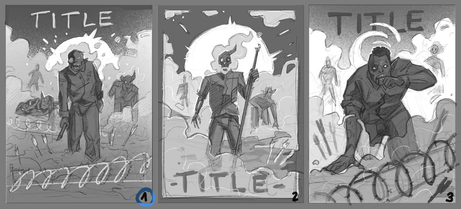 Cover concepts for the prompt “Trench”