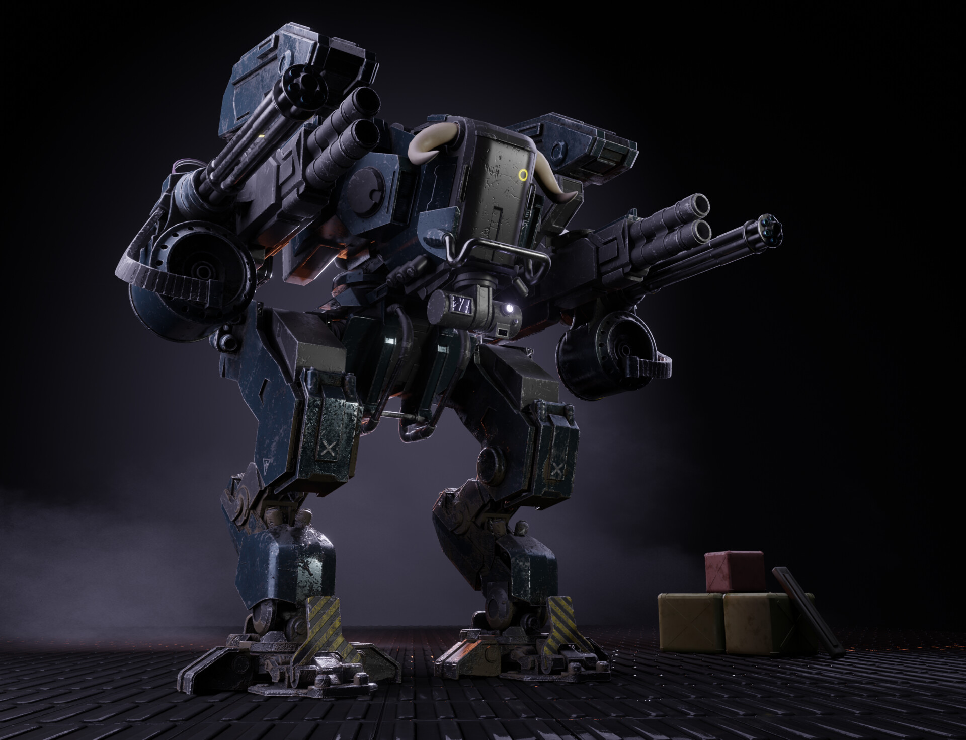 ArtStation mech 001/34