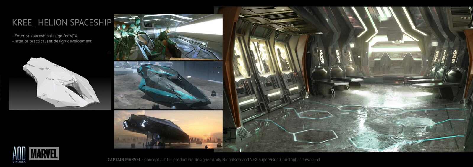 Kree - Helion Spaceship