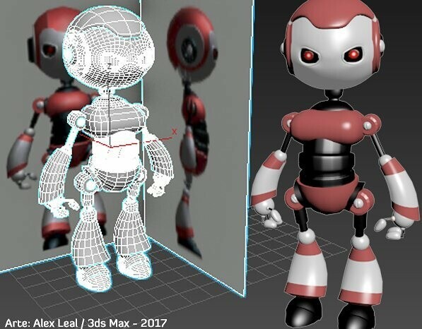 ArtStation - Robot 3D