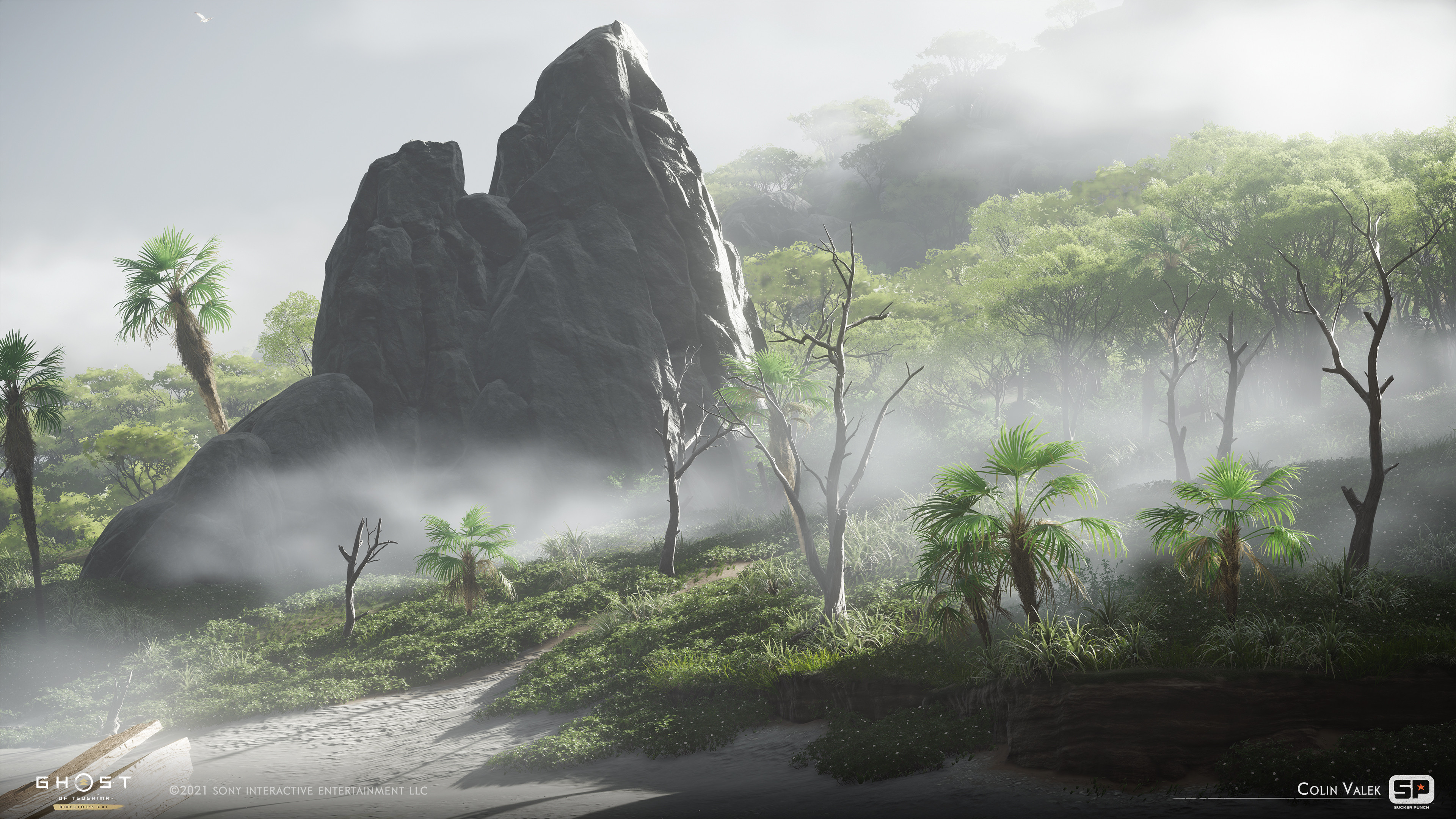Terrain sculpting, vegetation dressing, and biome creation. Worked alongside Lisa Liao.