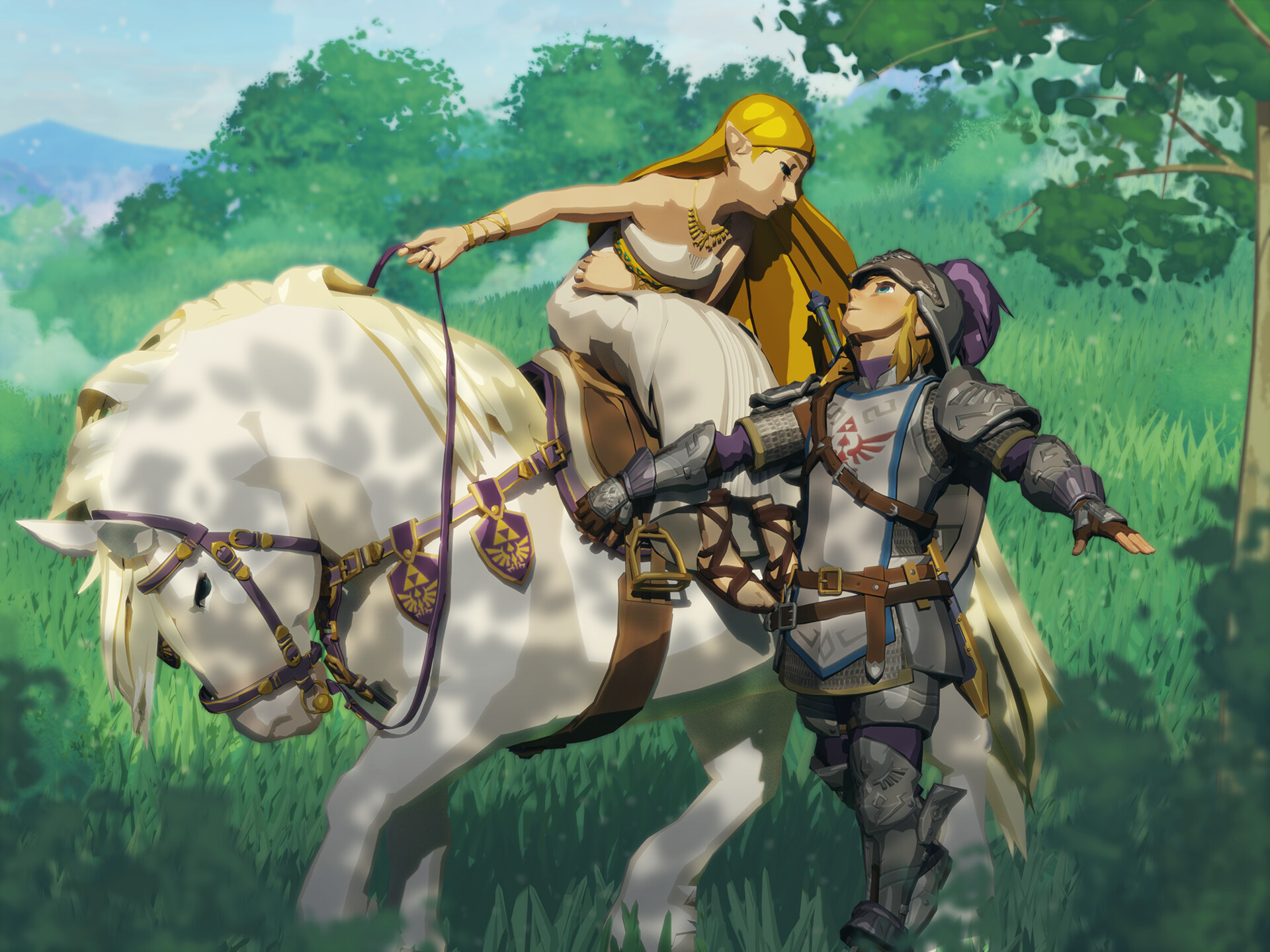 ArtStation Legend of Zelda La Belle Dame sans Merci