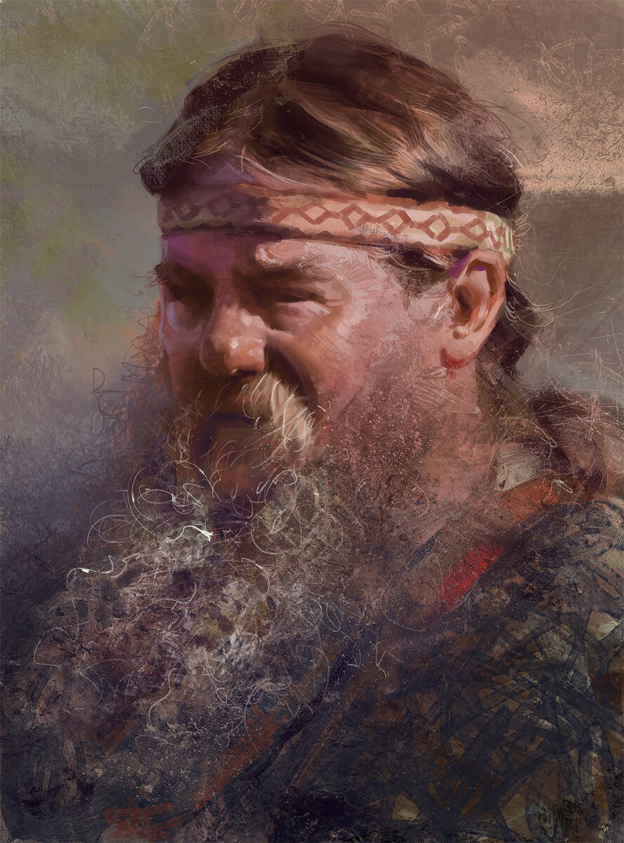 Head painting